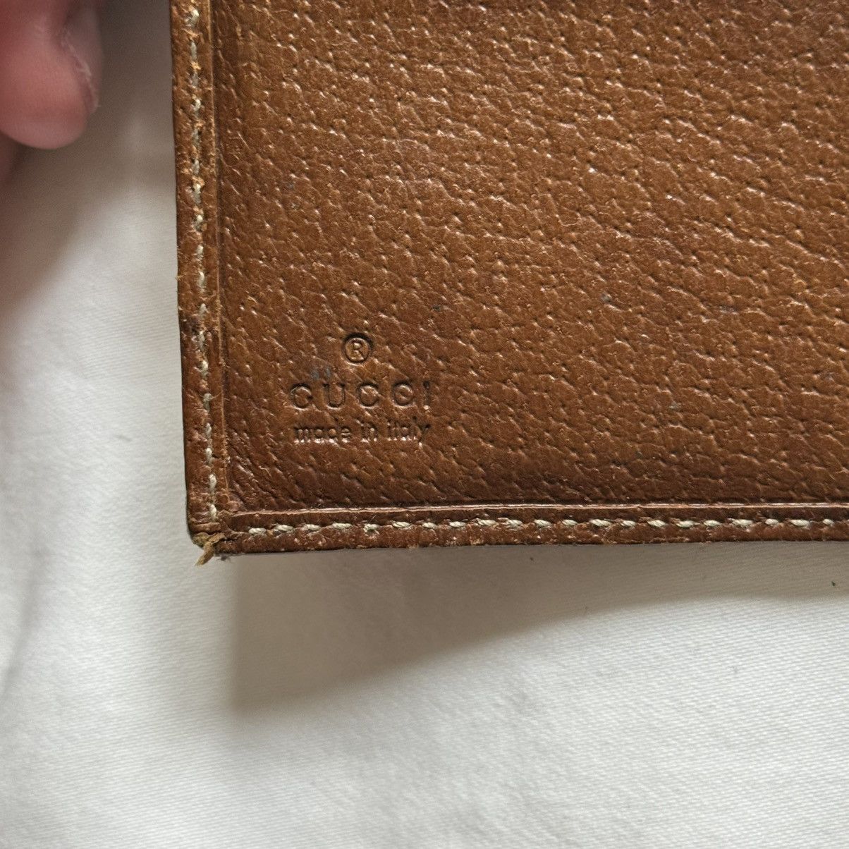 Gucci Vintage Gucci Monogram Wallet Size ONE SIZE - 5 Thumbnail