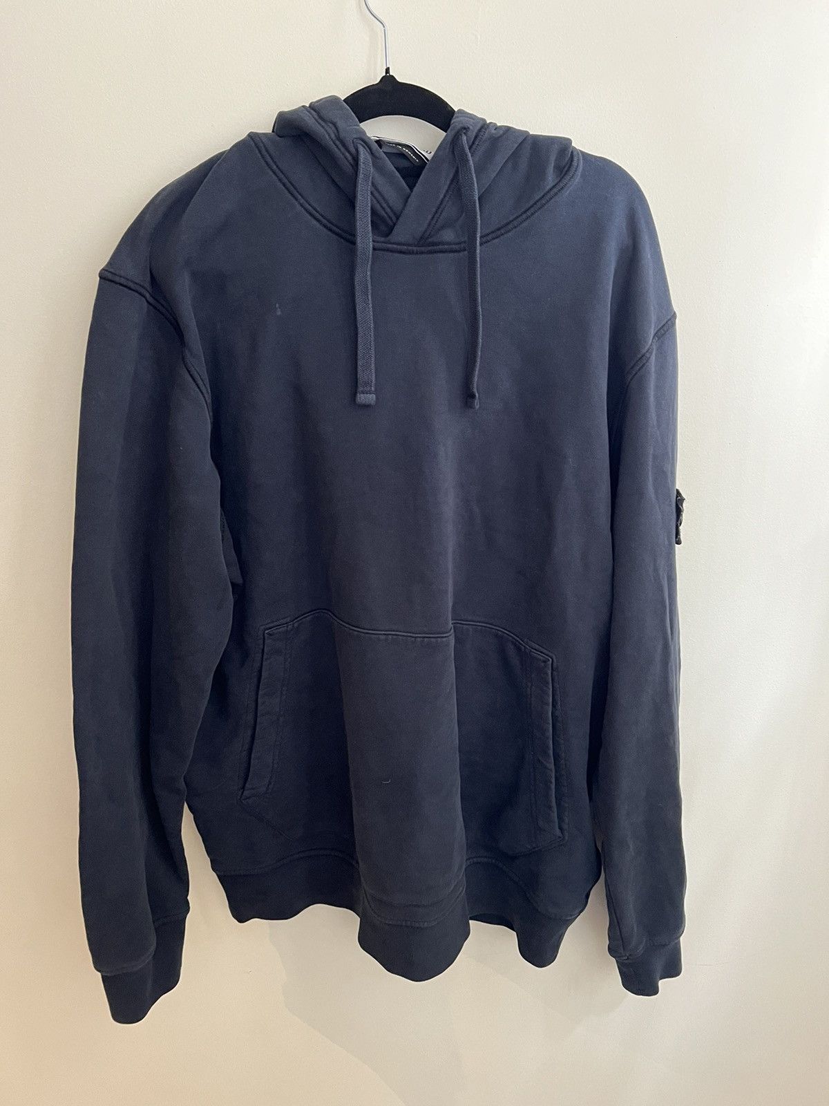 image of Stone Island Hoodie in Navy, Men's (Size 2XL)