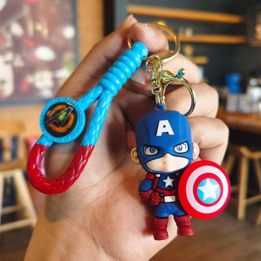 Japanese Brand × Jewelry Captain America Movie Figures Keychain Size ONE SIZE - 1 Thumbnail