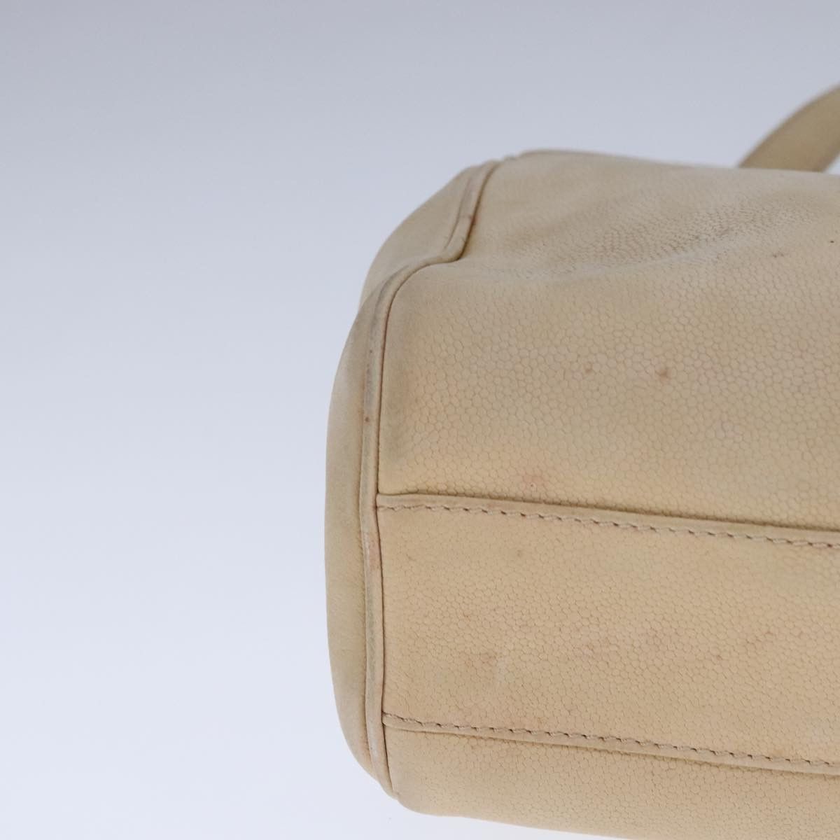 Celine CELINE Shoulder Bag Leather Beige Size ONE SIZE - 10 Thumbnail