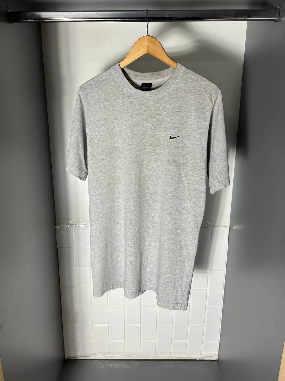 Nike VINTAGE NIKE CLASSIC RETRO DESIGNER T-SHIRT DRILL SWOOSH 90s Size US M / EU 48-50 / 2 - 3 Thumbnail