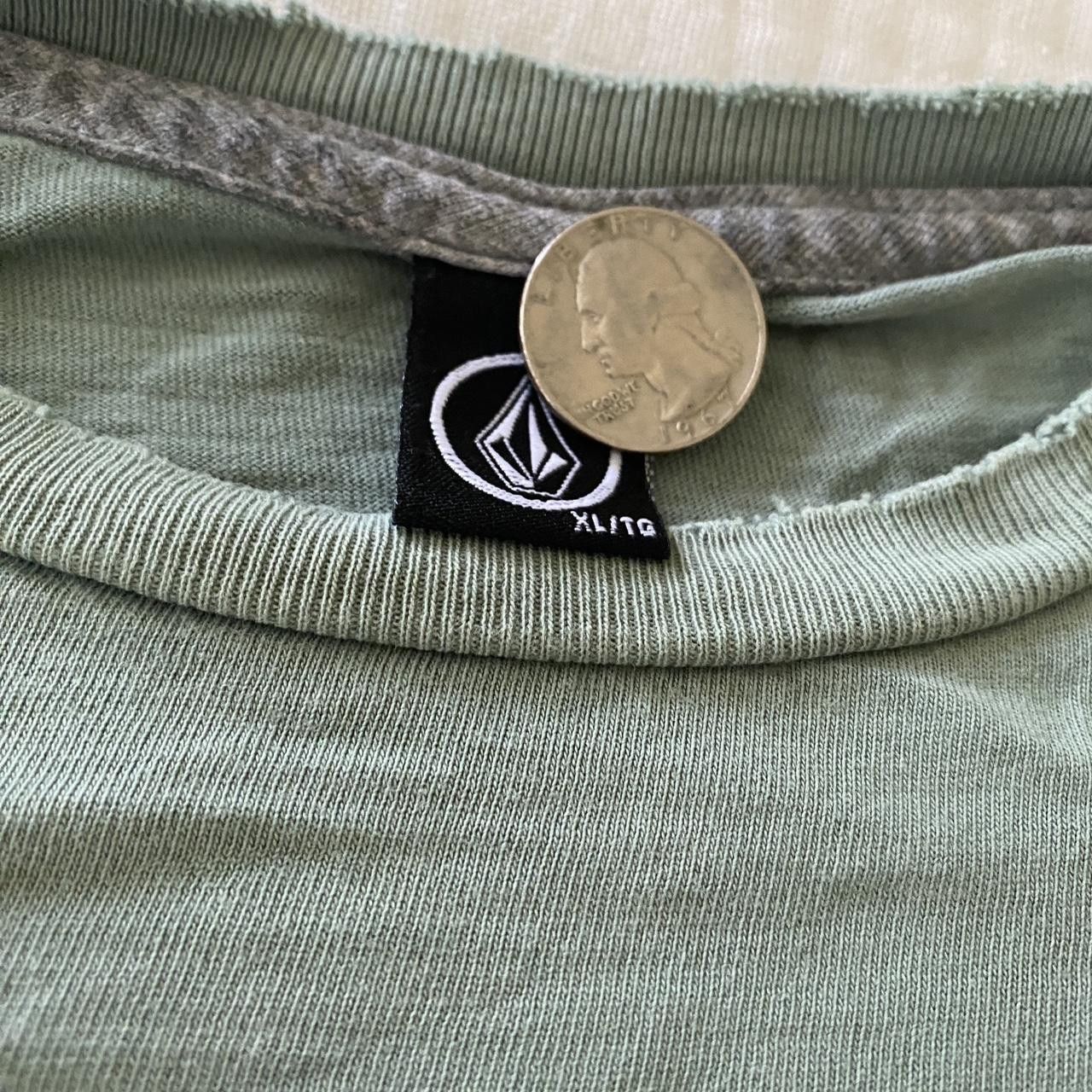 Volcom Vintage Volcom olive green Tee Size US L / EU 52-54 / 3 - 3 Thumbnail