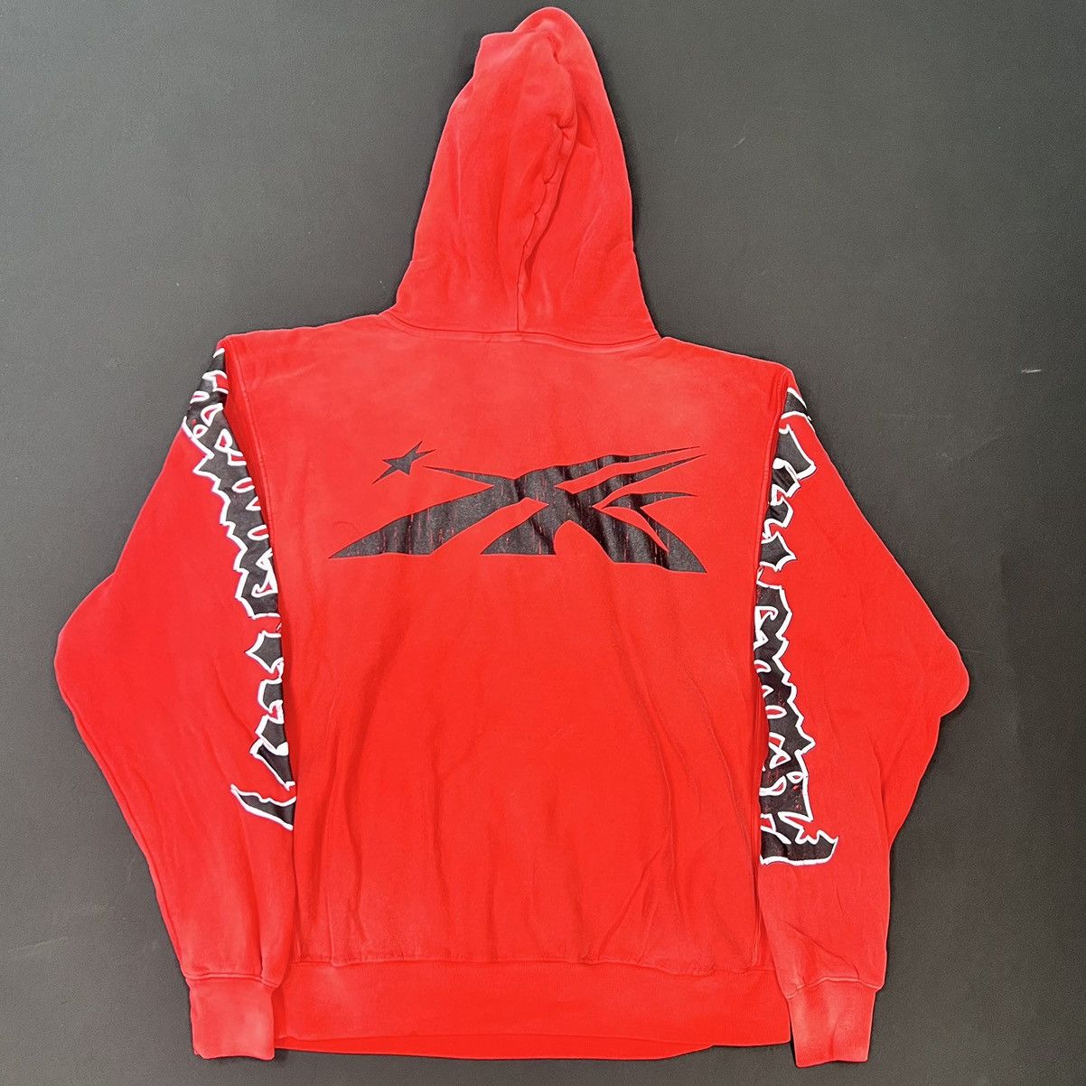 HELLSTAR Hellstar Halloween Skeleton Airbrushed Red Hoodie Size US M / EU 48-50 / 2 - 2 Thumbnail