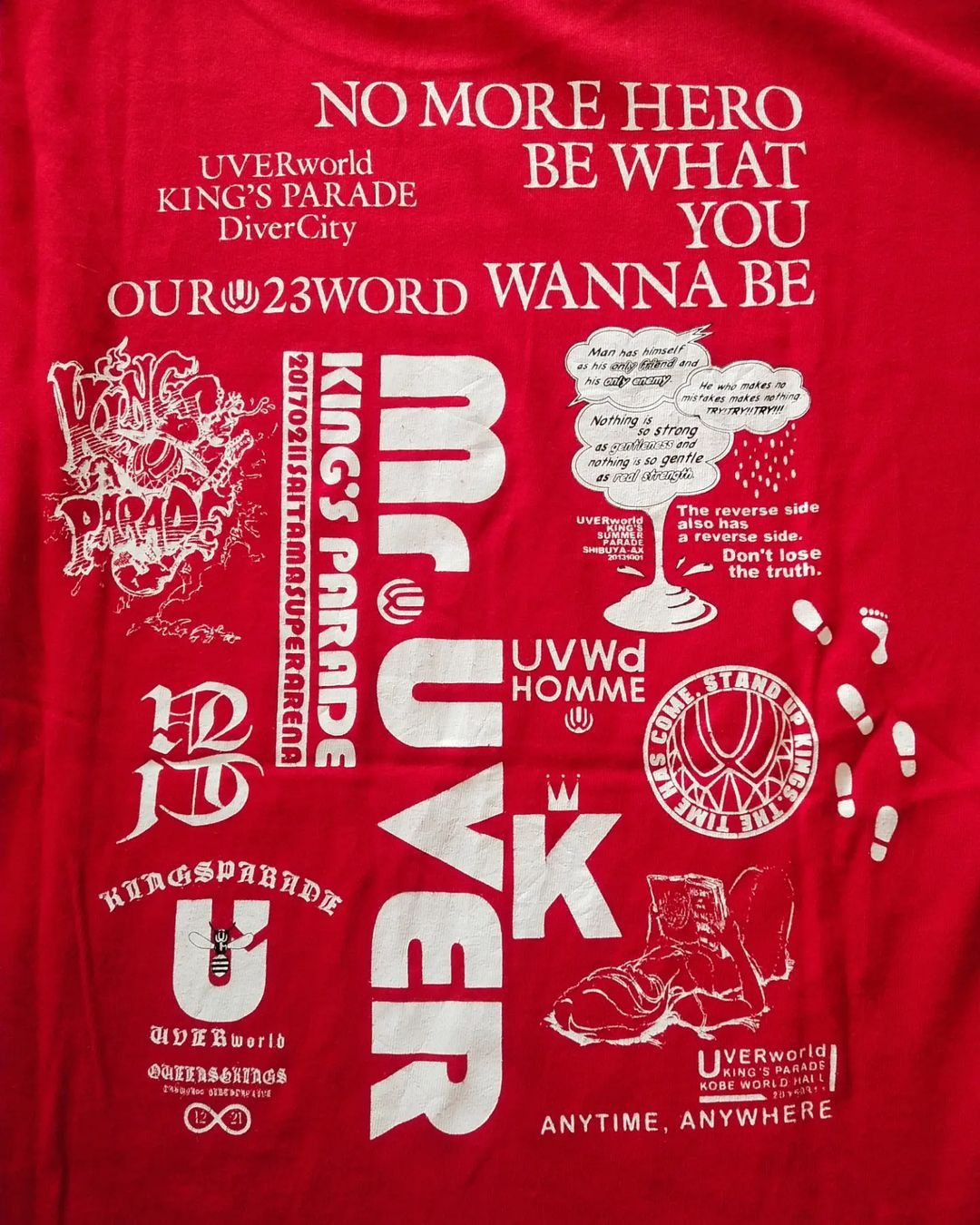 Band Tees × Japanese Brand Uverworld King's Parade Band Tees Size US L / EU 52-54 / 3 - 2 Thumbnail