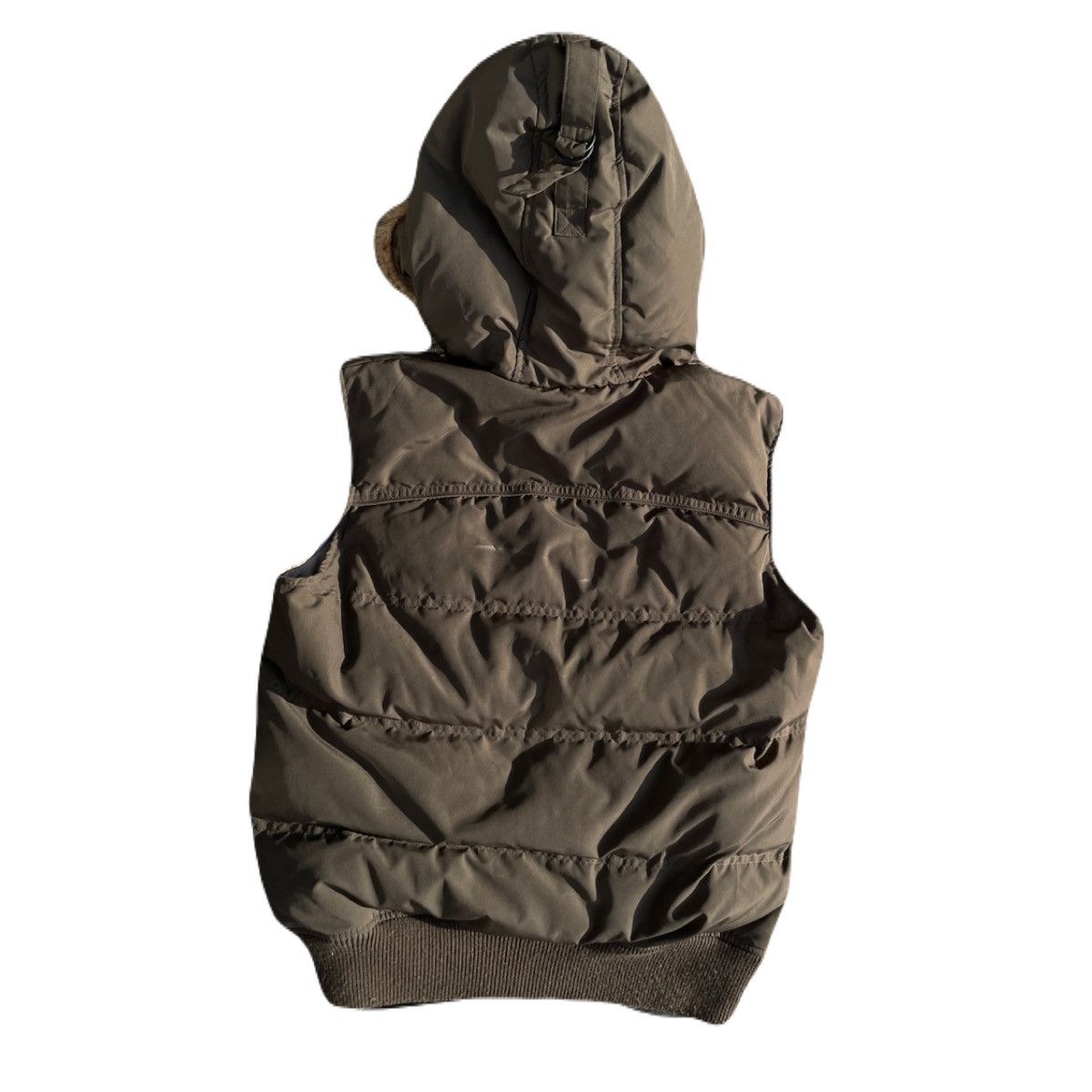 If Six Was Nine 2000s Japanese archive Fur Gimmic Puffer Zip-up Vest Y2K Size US S / EU 44-46 / 1 - 5 Thumbnail