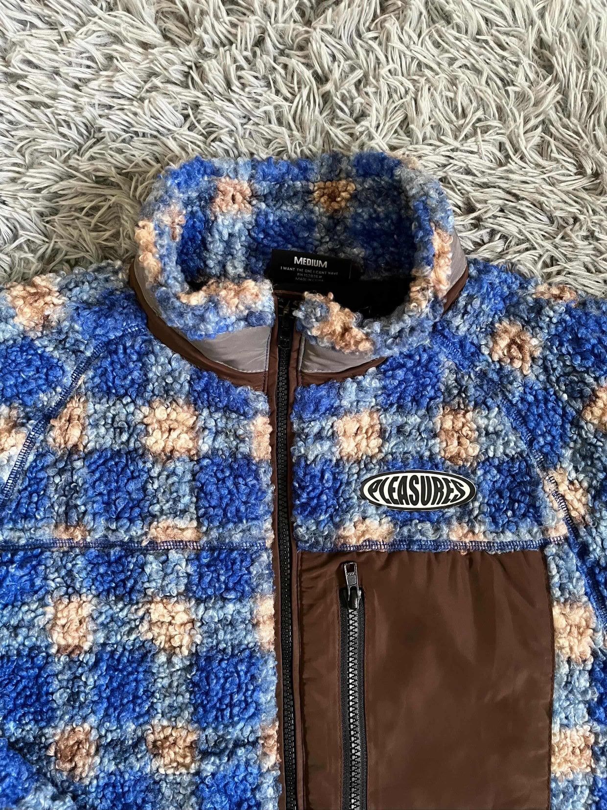 Pleasures Pleasures Wraith Poodle Polar Fleece Jacket Size US M / EU 48-50 / 2 - 7 Thumbnail