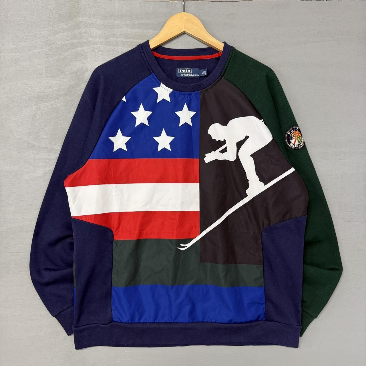 Polo Ralph Lauren Polo Ralph Lauren Ski 92 USA Sweater Sweatshirt Large Size US L / EU 52-54 / 3 - 1 Thumbnail