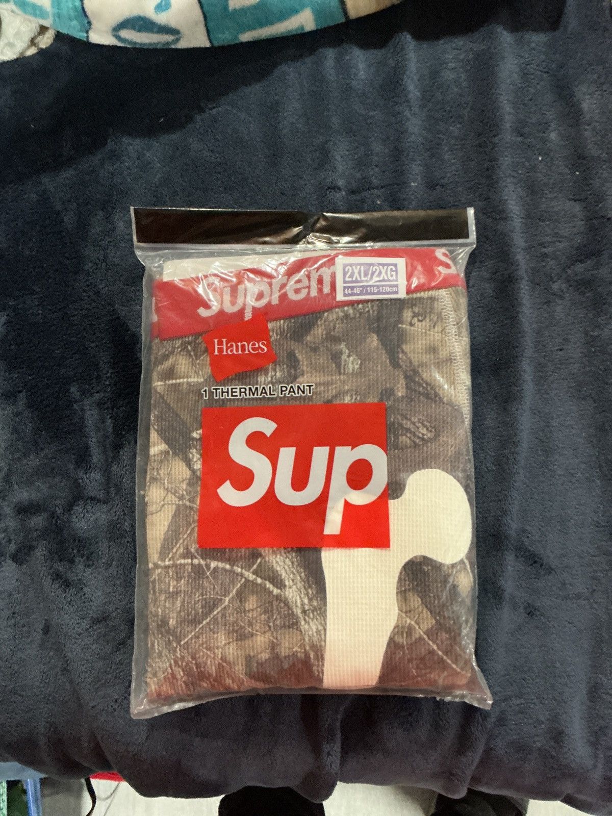 Supreme Supreme thermal skeleton print bottoms Size US 44 / EU 60 - 1 Thumbnail