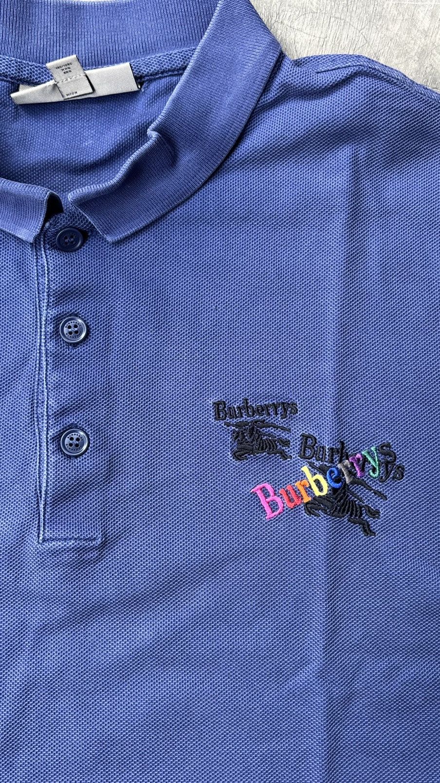 Burberry Burberry Polo Shirt Size US XXL / EU 58 / 5 - 2 Thumbnail
