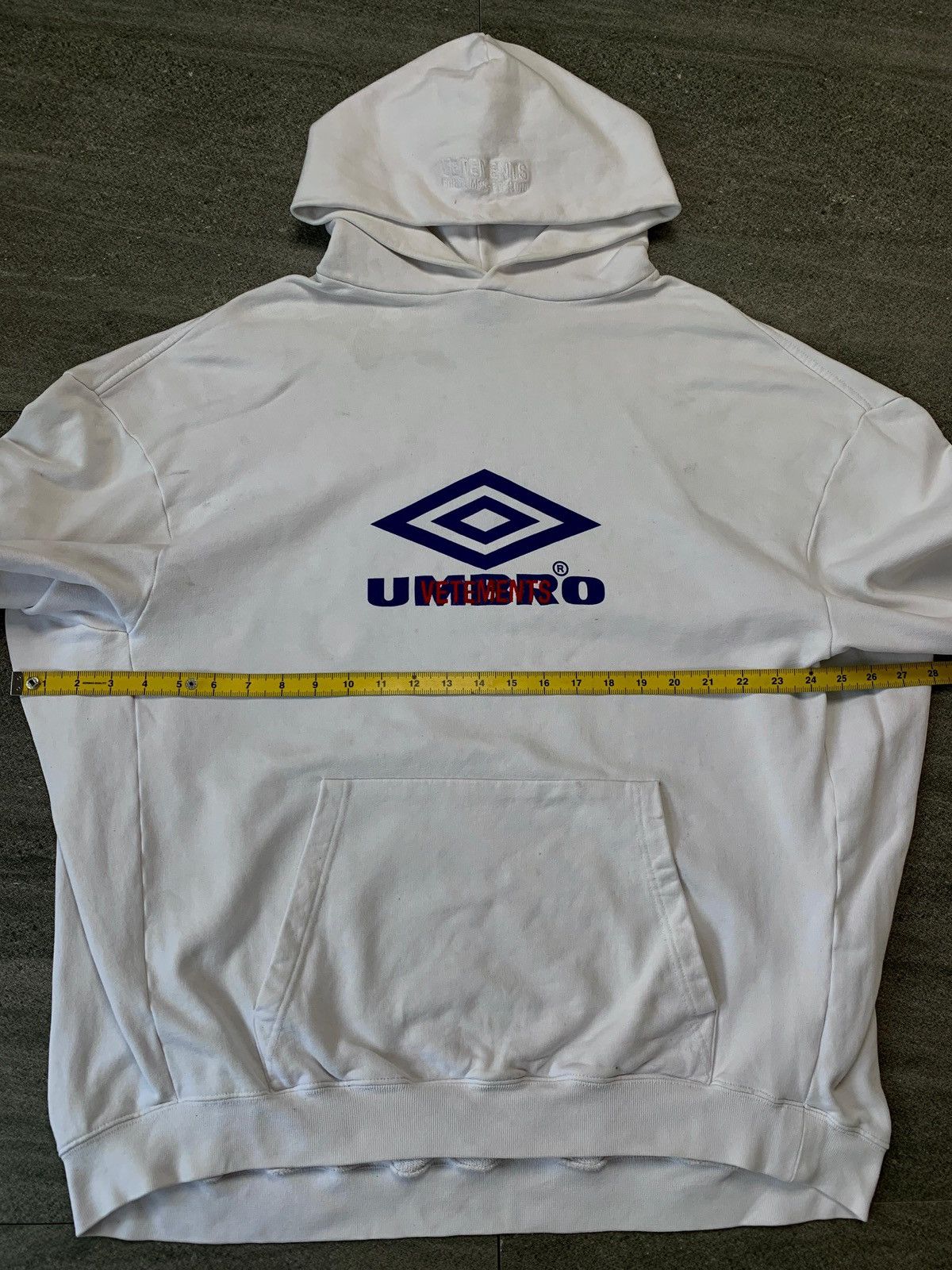 Vetements FREE TAX! Umbro Collabs Logo Hoodie by Demna Size US S / EU 44-46 / 1 - 14 Thumbnail
