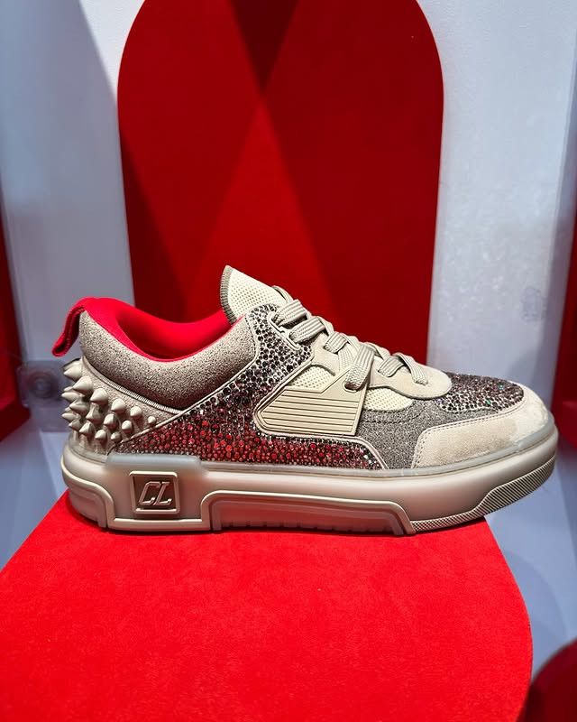 Christian Louboutin o1s1wg110125 Astroloubi Strass in Multicolor Size US 10.5 / EU 43-44 - 1 Thumbnail
