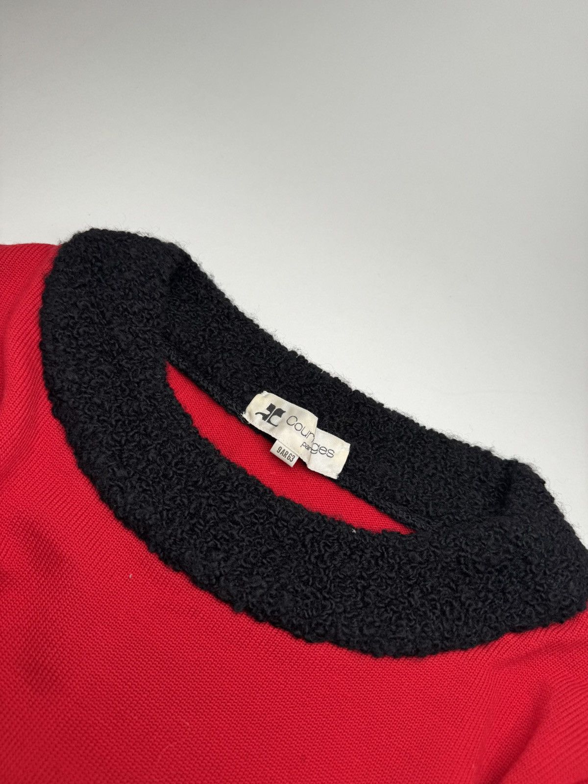Courreges Vintage Courreges Sweather Red Size M / US 6-8 / IT 42-44 - 6 Thumbnail