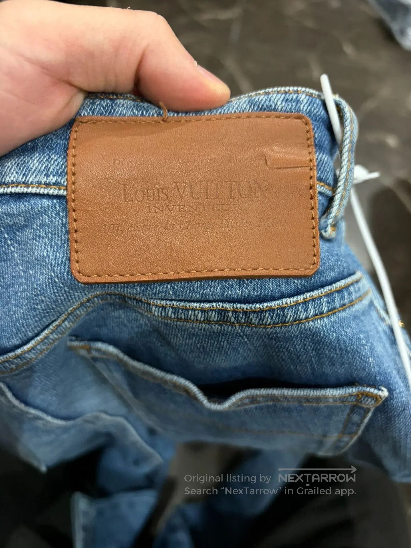 Louis Vuitton Louis Vuitton Denim Jeans. Size 29" - 3 Thumbnail