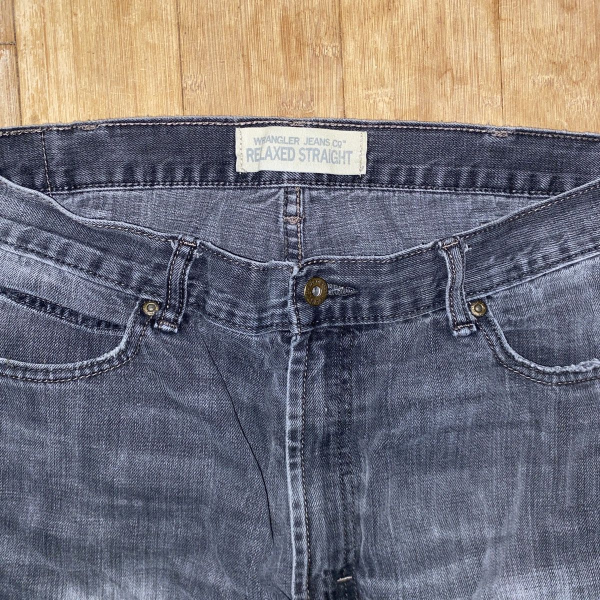 Wrangler Wrangler Relaxed Straight Jeans Size US 38 / EU 54 - 4 Thumbnail