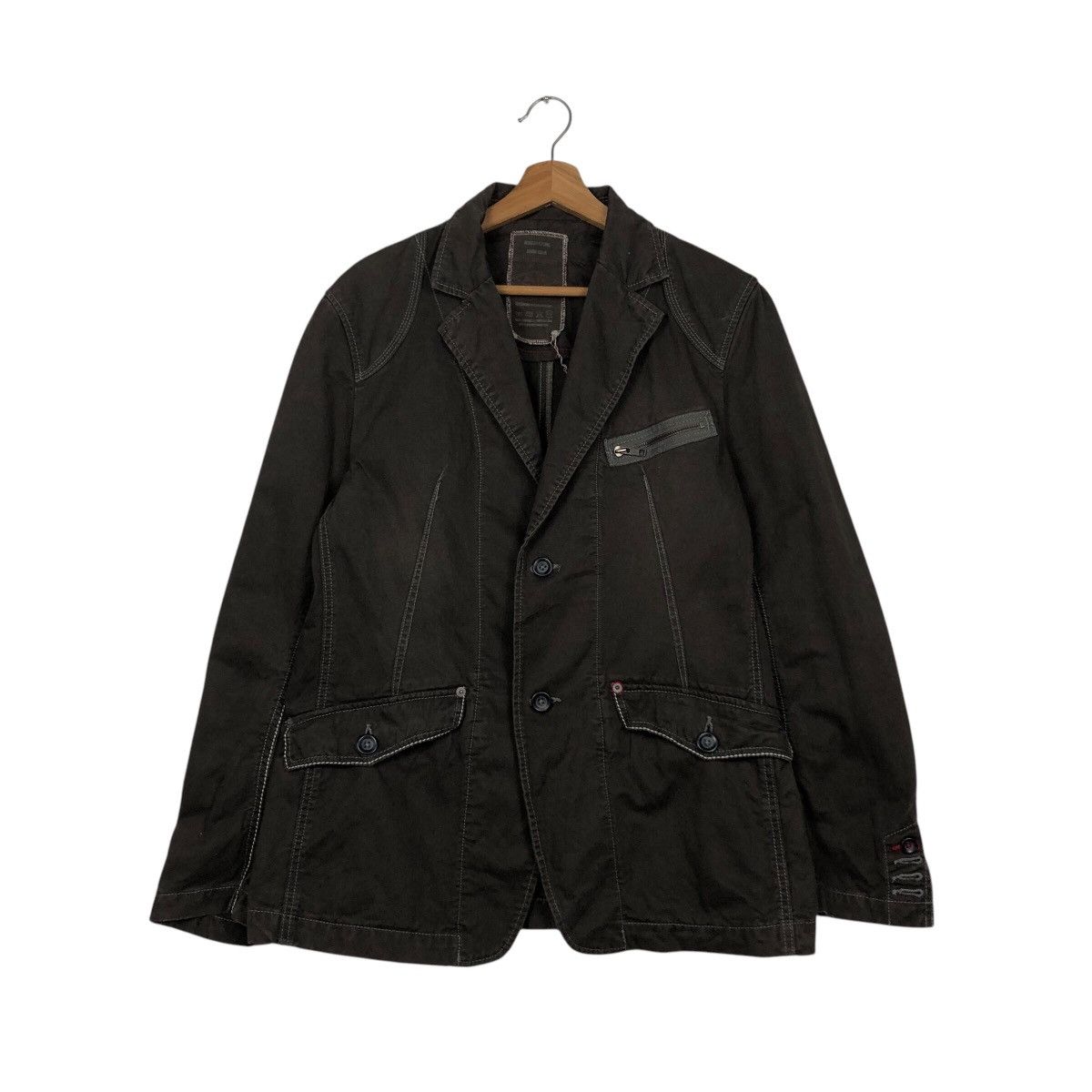 Hysteric Glamour 📌Vintage Chore Worker Detroit Jacket Ball Biker Wear Size US L / EU 52-54 / 3 - 2 Thumbnail