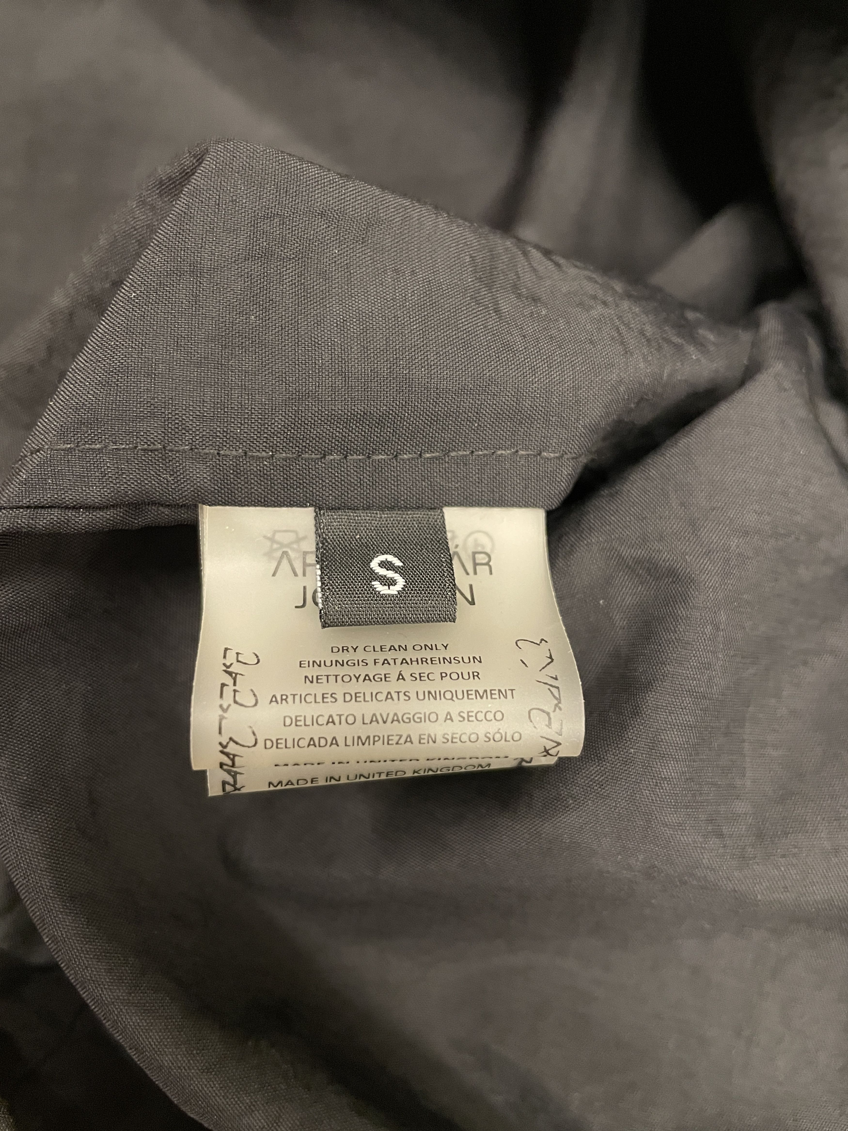 Arnar Mar Jonsson $1150 RANRA Texlon Composition Outerwear Jacket Size US S / EU 44-46 / 1 - 7 Thumbnail