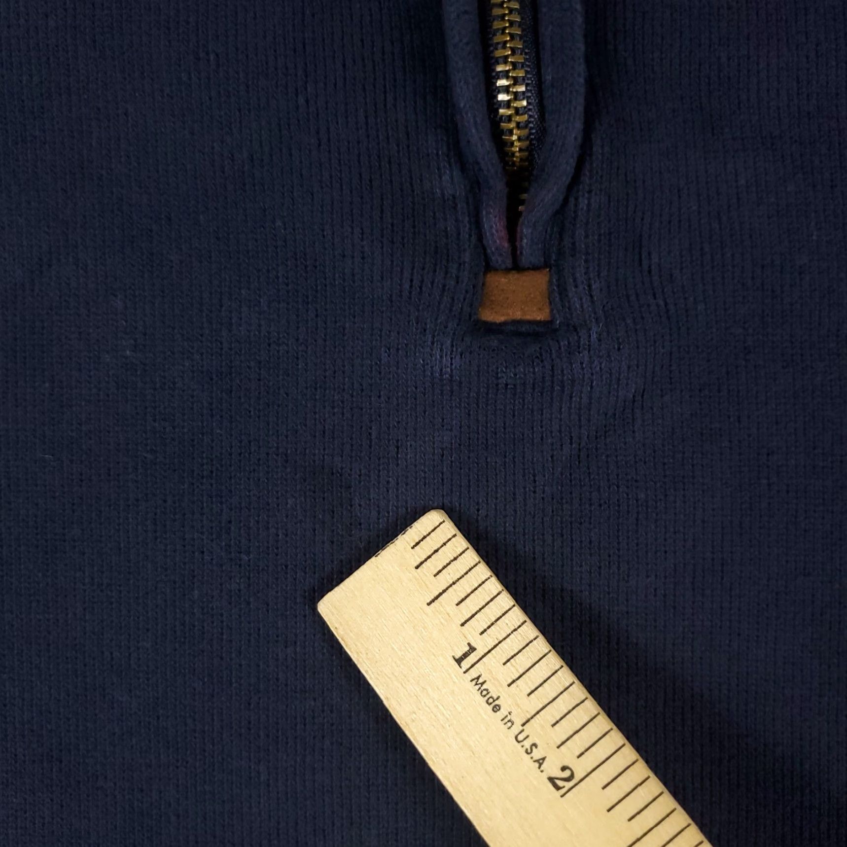 Ralph Lauren VINTAGE Ralph Lauren Sweater Pullover 1/4 Zip Mens 2XL Blue Cotton Modern Size US XXL / EU 58 / 5 - 4 Thumbnail