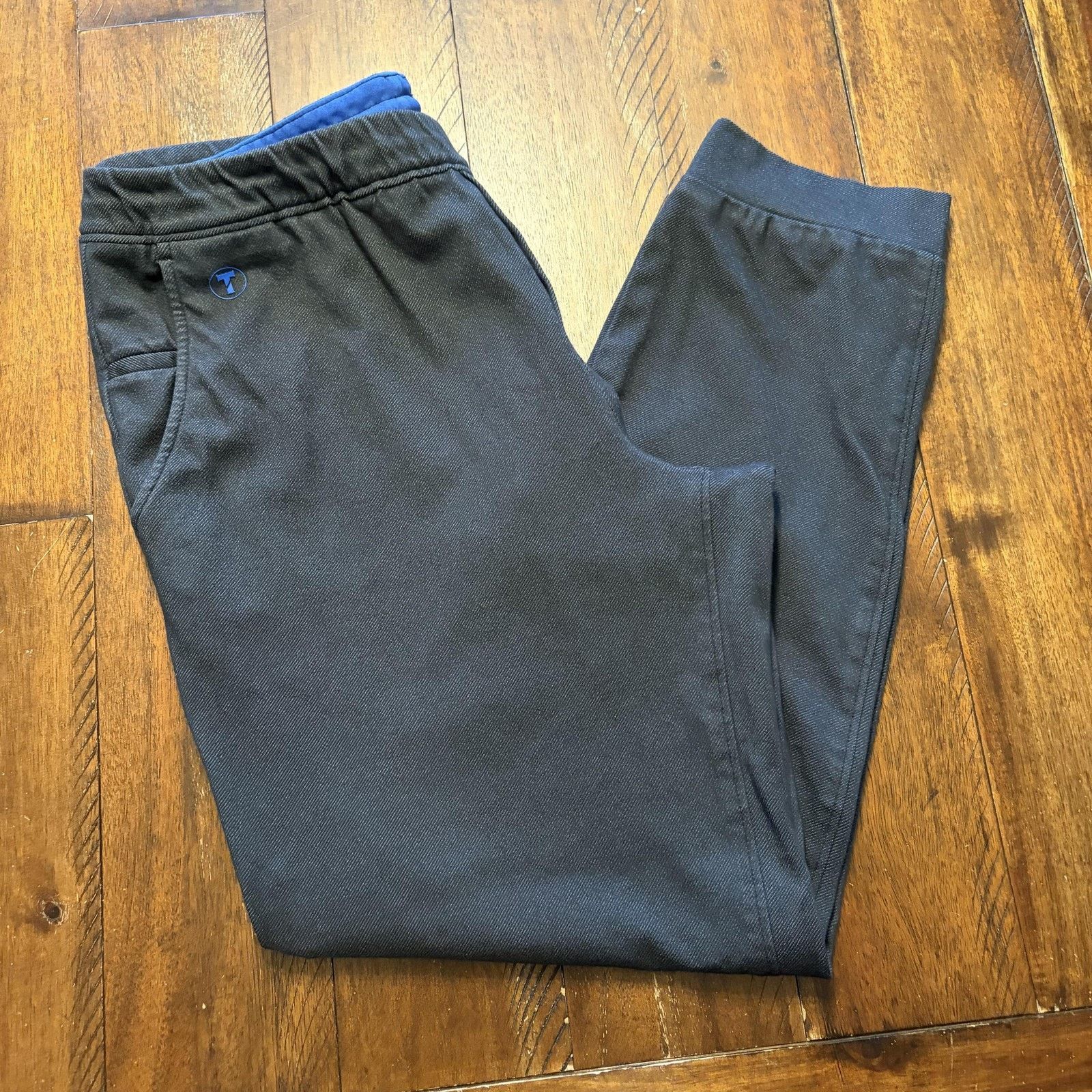 Twillory Twillory Pants Mens XL Gray Athlounger Jogger Elastic Waist Size US 34 / EU 50 - 2 Thumbnail