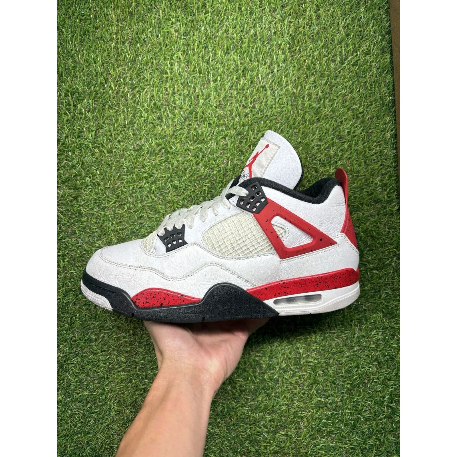 Jordan Brand Size 10 - Jordan 4 Retro Mid Red Cement | GOOD CONDITION! Size US 10 / EU 43 - 9 Thumbnail