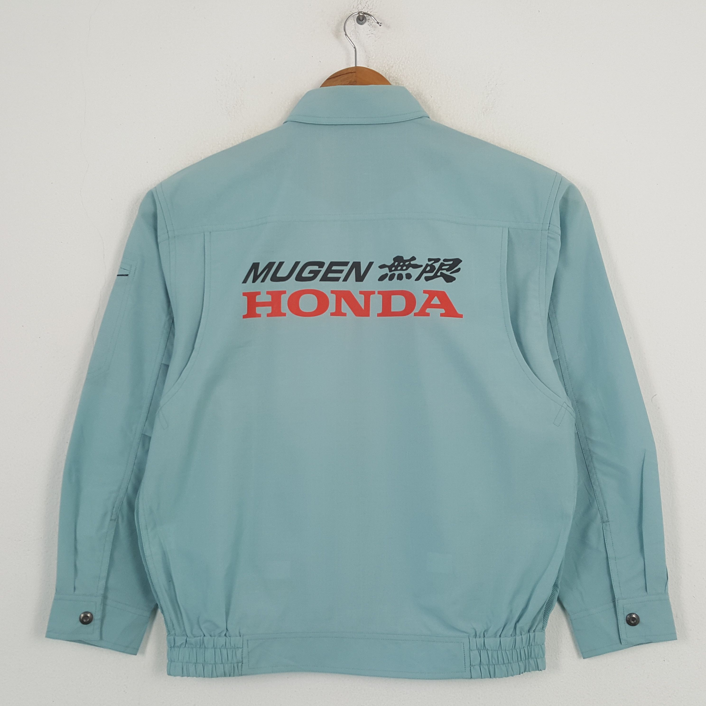 Japanese Brand × Vintage Vintage MUGEN HONDA Japan Racing Team Custom Jacket C291N10 Size US M / EU 48-50 / 2 - 1 Thumbnail