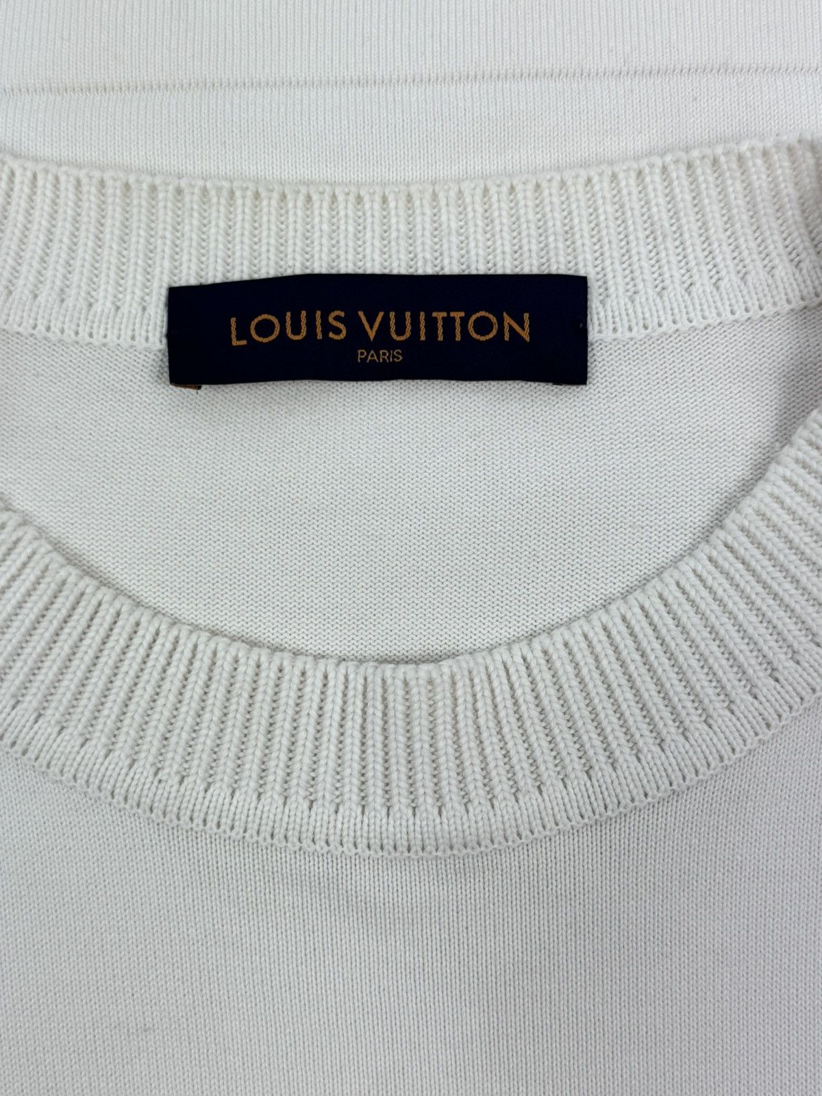 Louis Vuitton LOGO EMBROIDERED T-SHIRT Size US XL / EU 56 / 4 - 3 Thumbnail