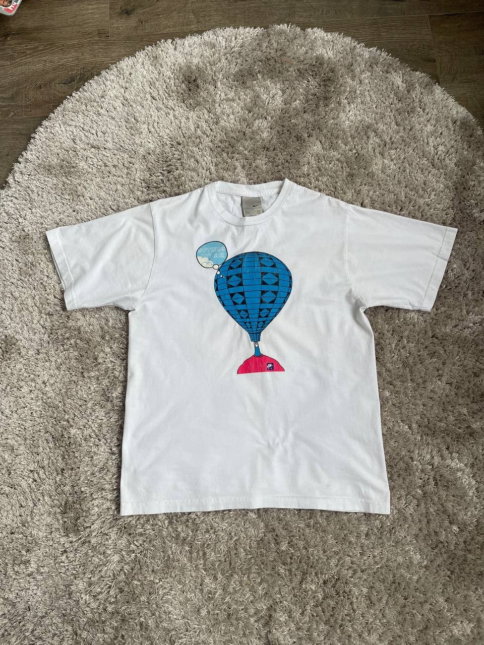 Nike × Streetwear × Vintage nike vintage y2k big logo tee Size US M / EU 48-50 / 2 - 2 Thumbnail