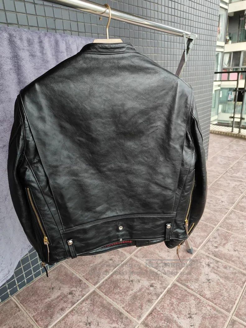 The Real McCoy's The Real McCoys J-31 Classic Pig's Milk Horseskin Motorcyc Size US XXL / EU 58 / 5 - 6 Thumbnail