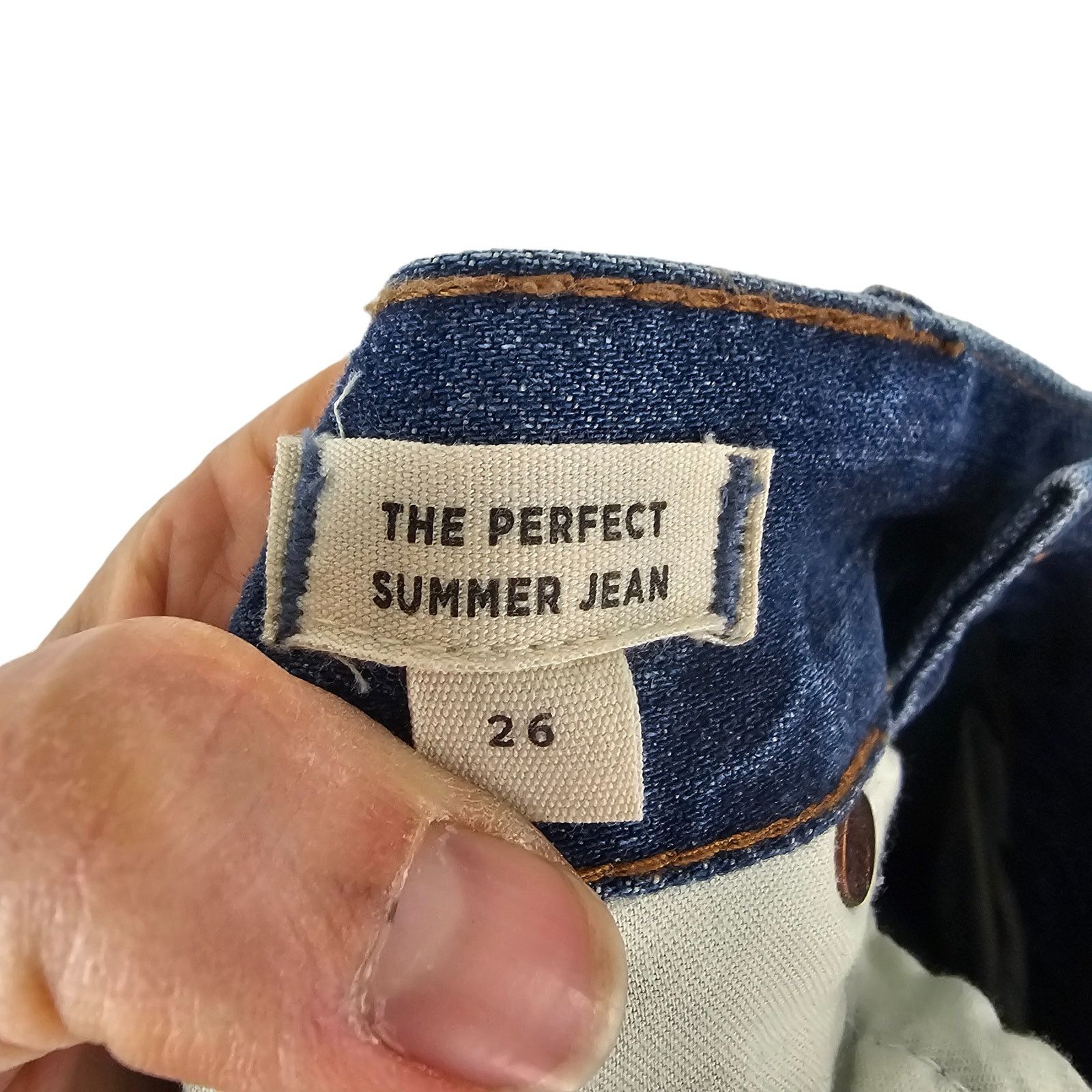 Madewell Madewell Womens The Perfect Summer Jeans Distressed 26 Prep Size 26" / US 2 / IT 38 - 8 Thumbnail