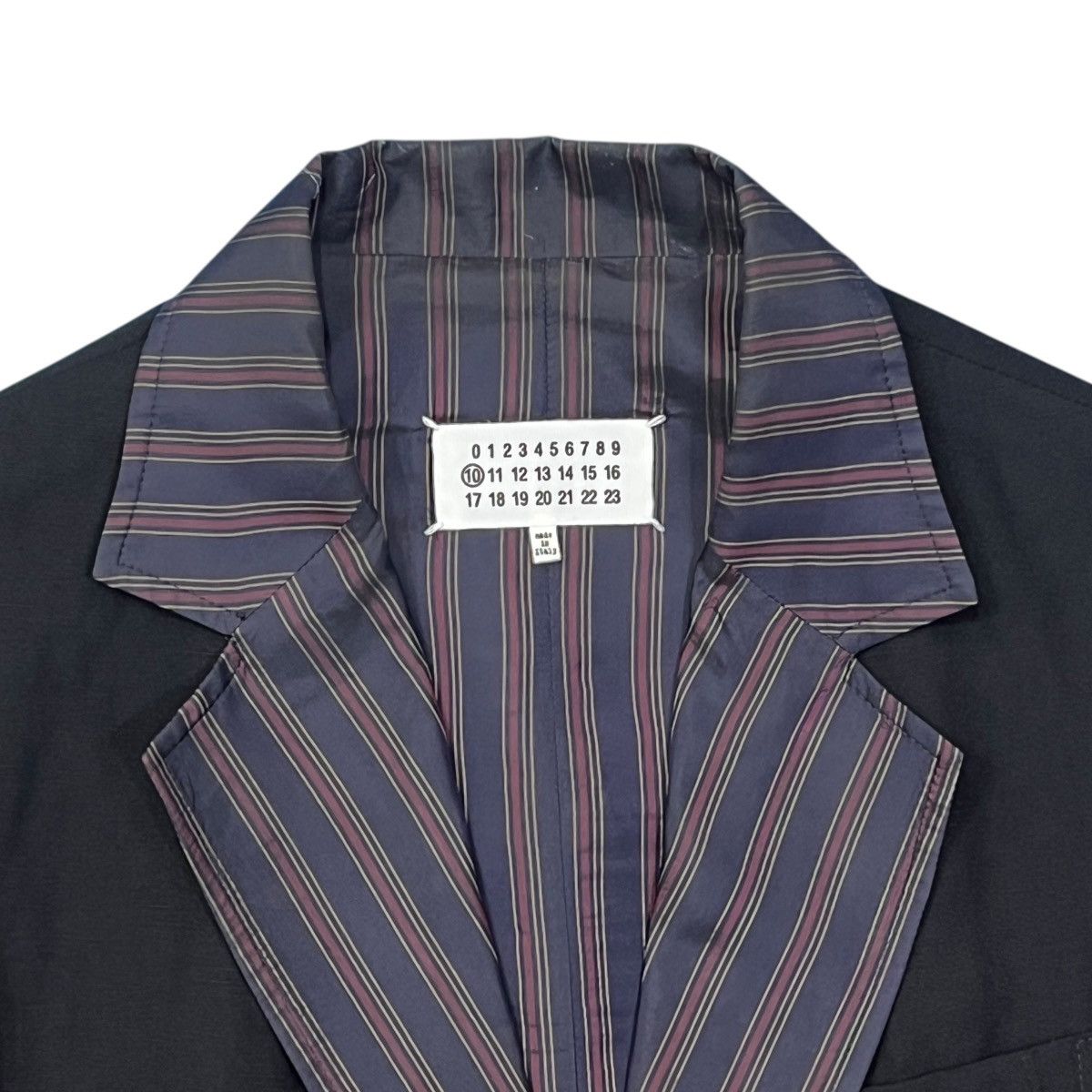 Maison Margiela Maison Margiela 2021SS John Galliano Stripes Tailored Jacket Size US M / EU 48-50 / 2 - 2 Thumbnail