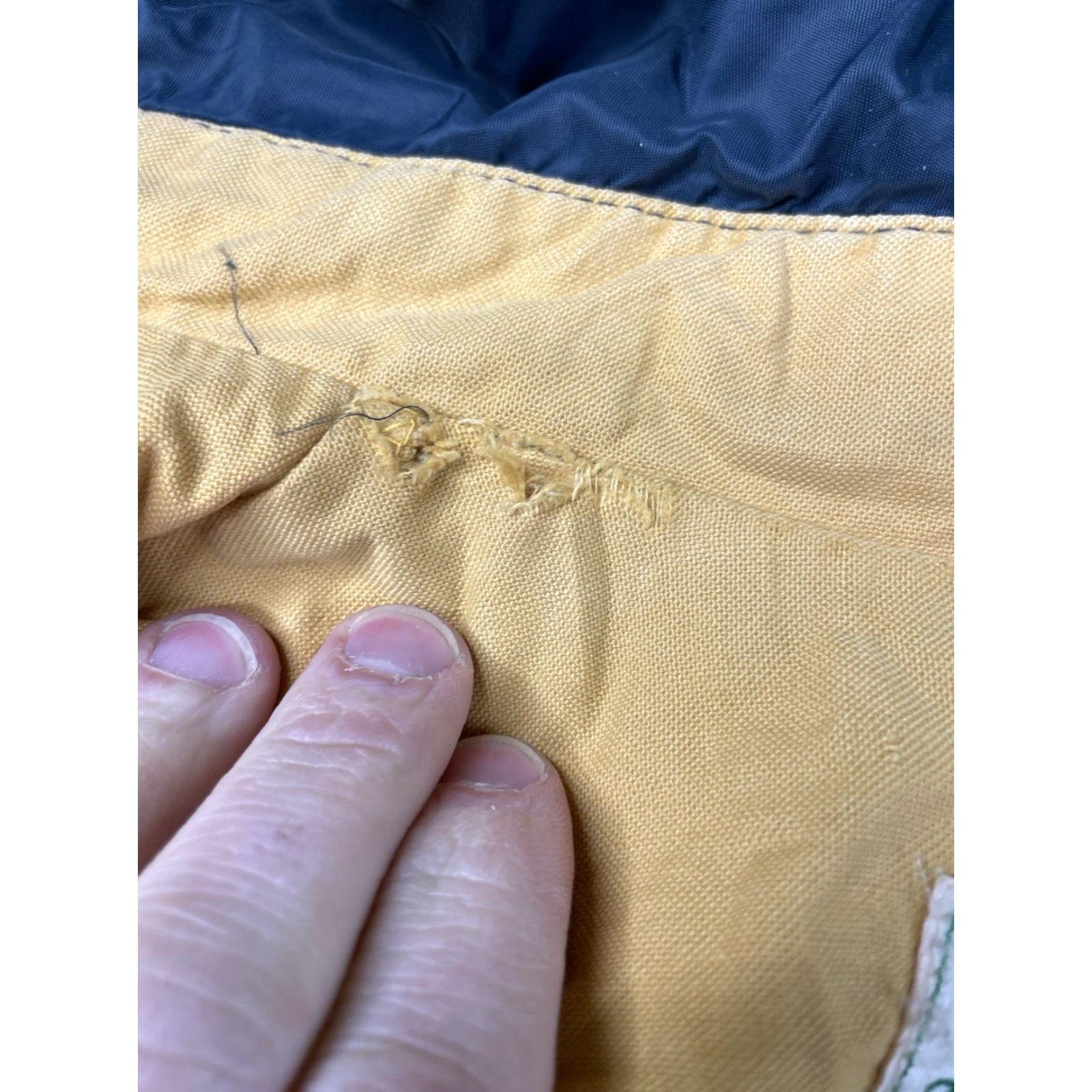 Vintage VINTAGE LL Bean Coaches Jacket Windbreaker Lined USA Womens M 80s 70s Outdoor Americana Blue Size M / US 6-8 / IT 42-44 - 5 Thumbnail