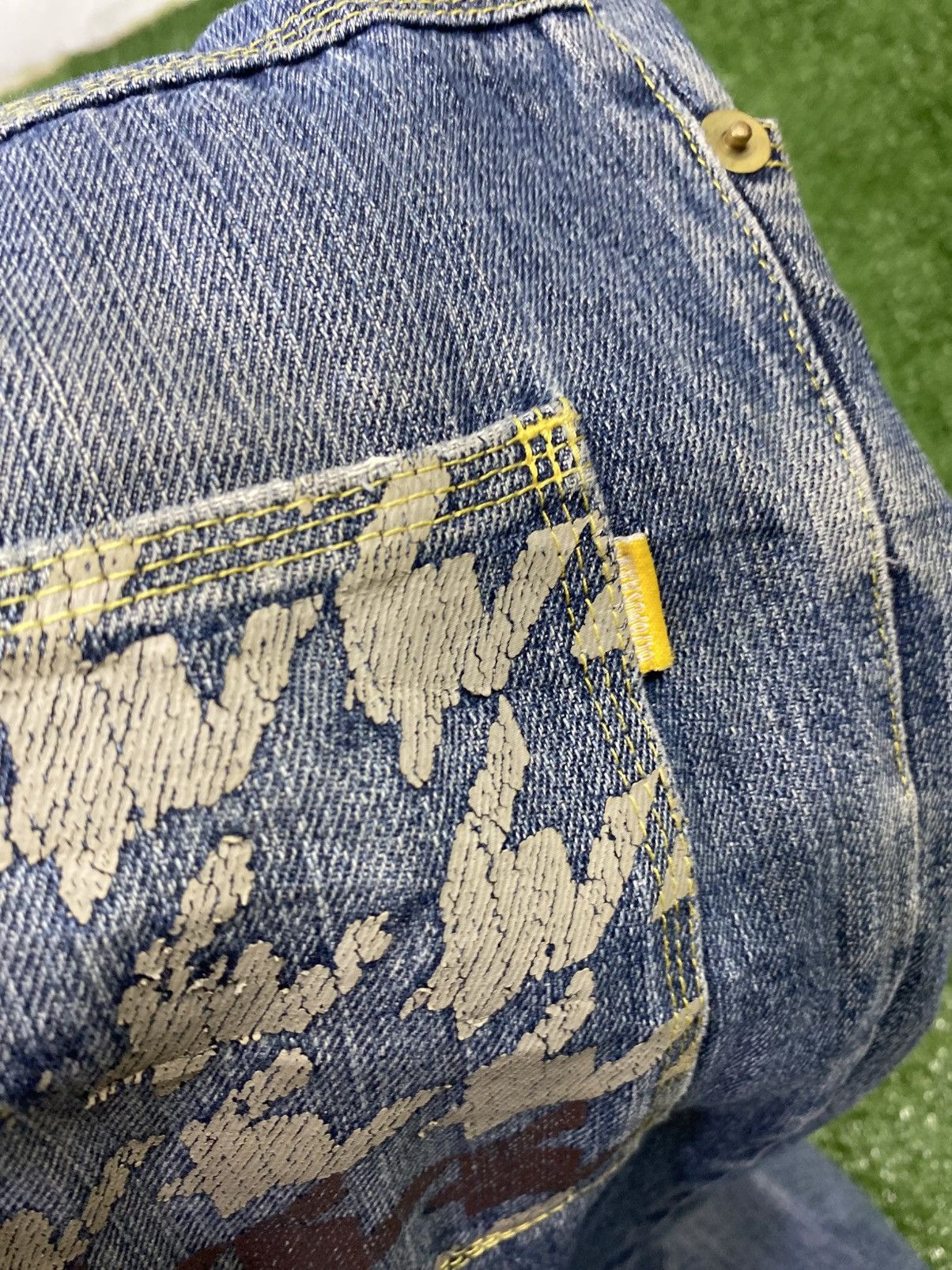 Japanese Brand Streetwear X Octopus army flare jeans Size US 32 / EU 48 - 11 Thumbnail