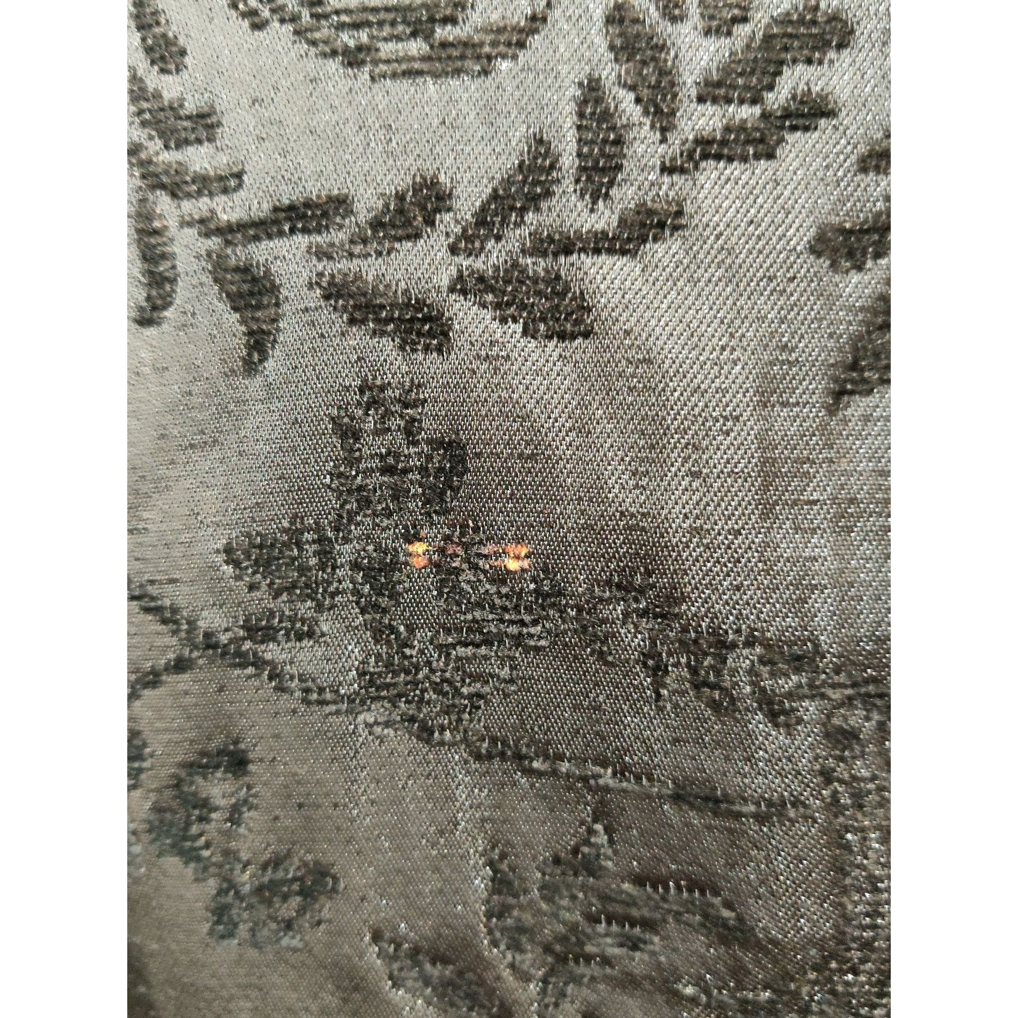 Vintage Womens L Jacket Reversible Jacquard Brocade Black Gold Blue Size L / US 10 / IT 46 - 12 Thumbnail