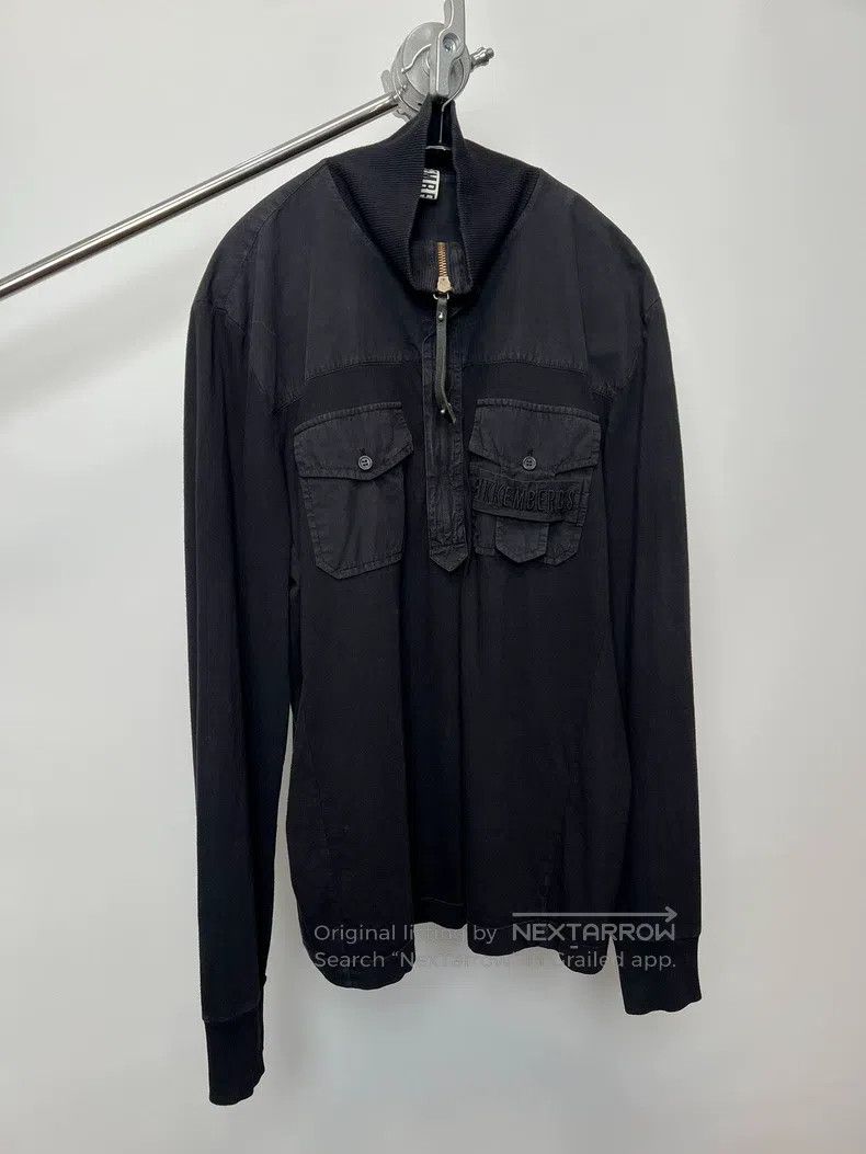 Dirk Bikkembergs Dirk bikkembergs Half-zip shirt patchwork logo long sleeve Size US L / EU 52-54 / 3 - 2 Thumbnail