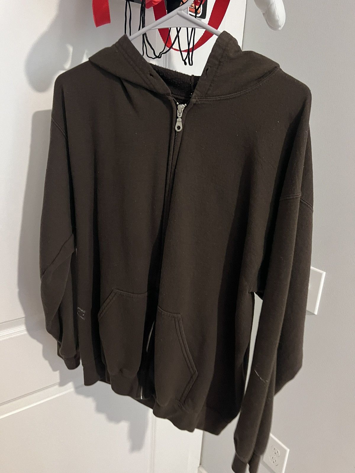 Japanese Brand × Vintage Vintage Brown Zip Up Size US L / EU 52-54 / 3 - 2 Thumbnail
