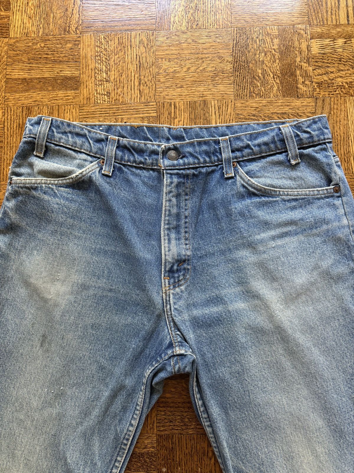 Levi's Vintage Levi's Orange Tab Faded Denim Jeans Size US 36 / EU 52 - 6 Thumbnail