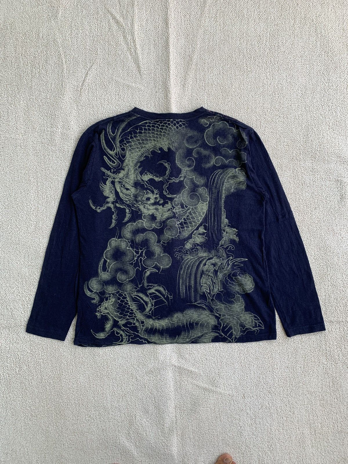 Beauty Beast × If Six Was Nine × Japanese Brand HeavenStrange Sukajan Longsleeve Y2k style Size US L / EU 52-54 / 3 - 2 Thumbnail