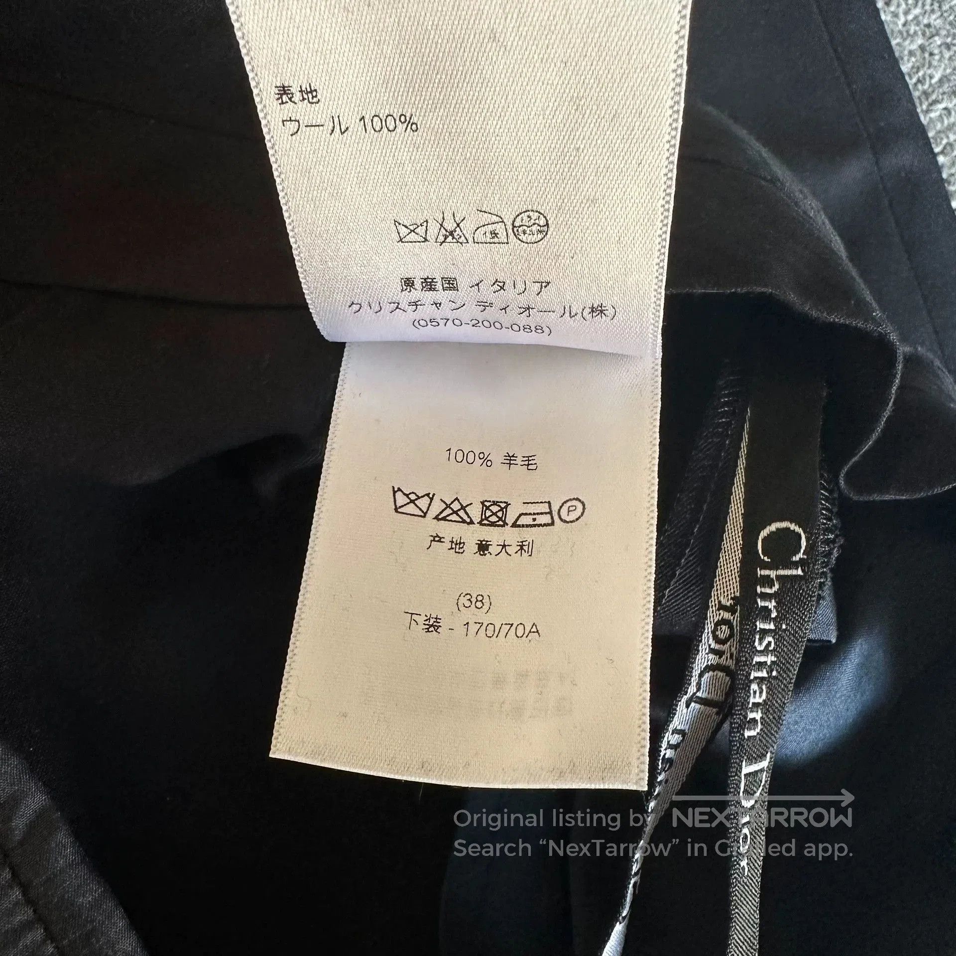 Dior Dior Women's Wool Suit Pants. Size US 38 / EU 54 - 6 Thumbnail