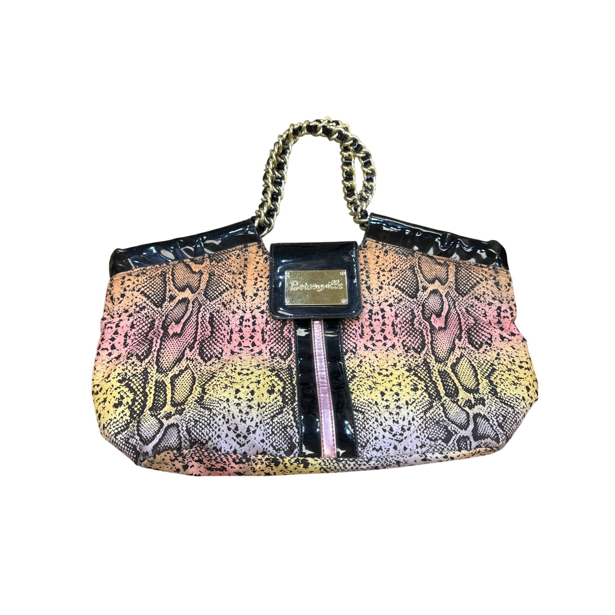 Designer Betseyville Womens Multi-Color Satchel Handbag 10x17 SKU 690 Size ONE SIZE - 1 Thumbnail