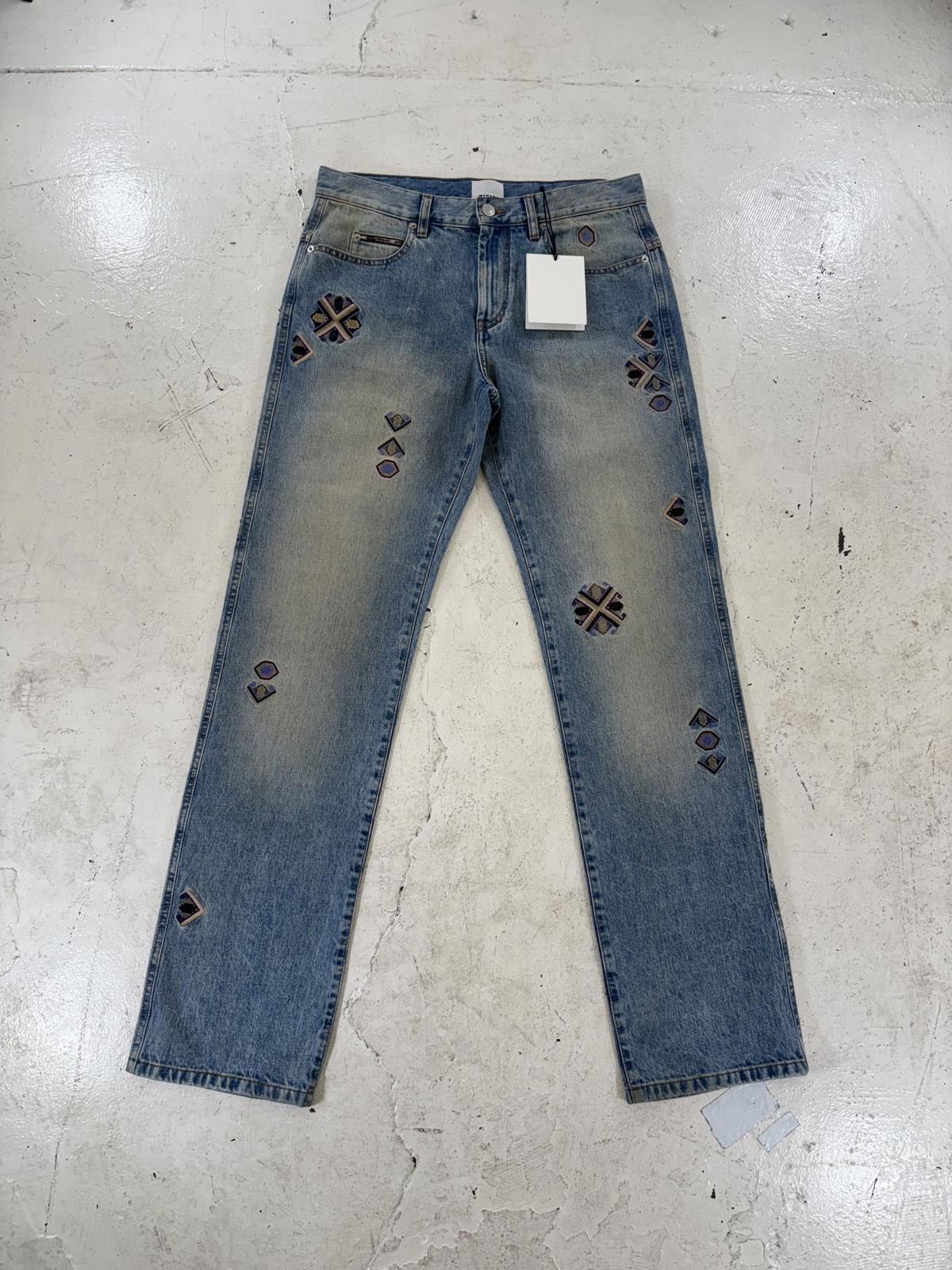 Isabel Marant Embroidered Denim