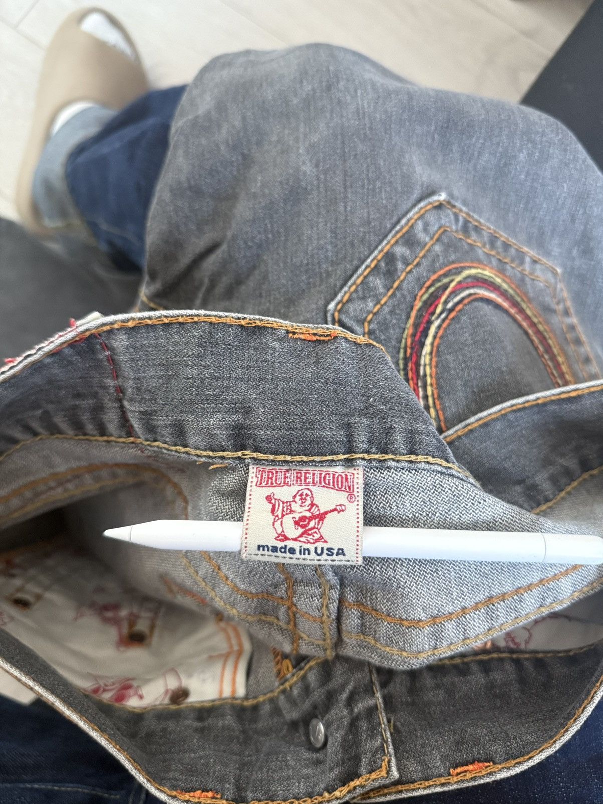 True Religion True Religion Bobby Big T Denim Jeans Sematary Chief Keef Size US 30 / EU 46 - 9 Thumbnail