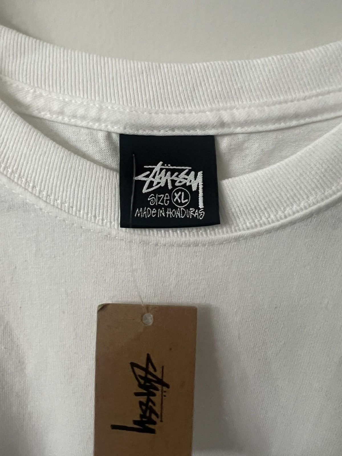 Stussy Stussy white t shirt Size US XL / EU 56 / 4 - 3 Thumbnail