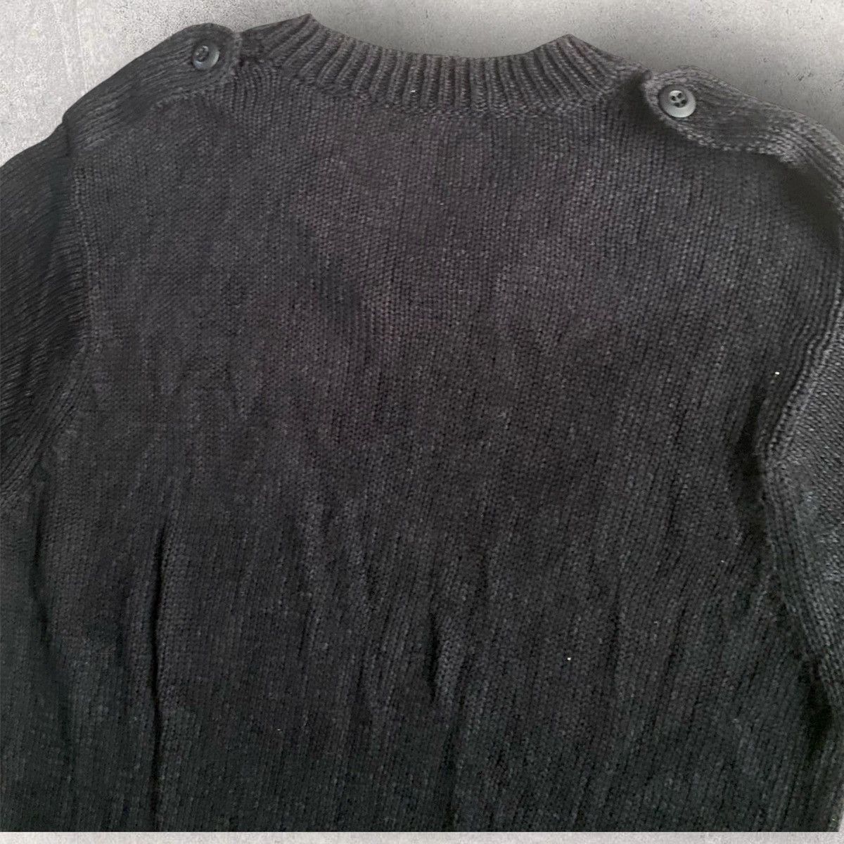 Helmut Lang 2017 Knit Military Sweater Size US M / EU 48-50 / 2 - 4 Thumbnail