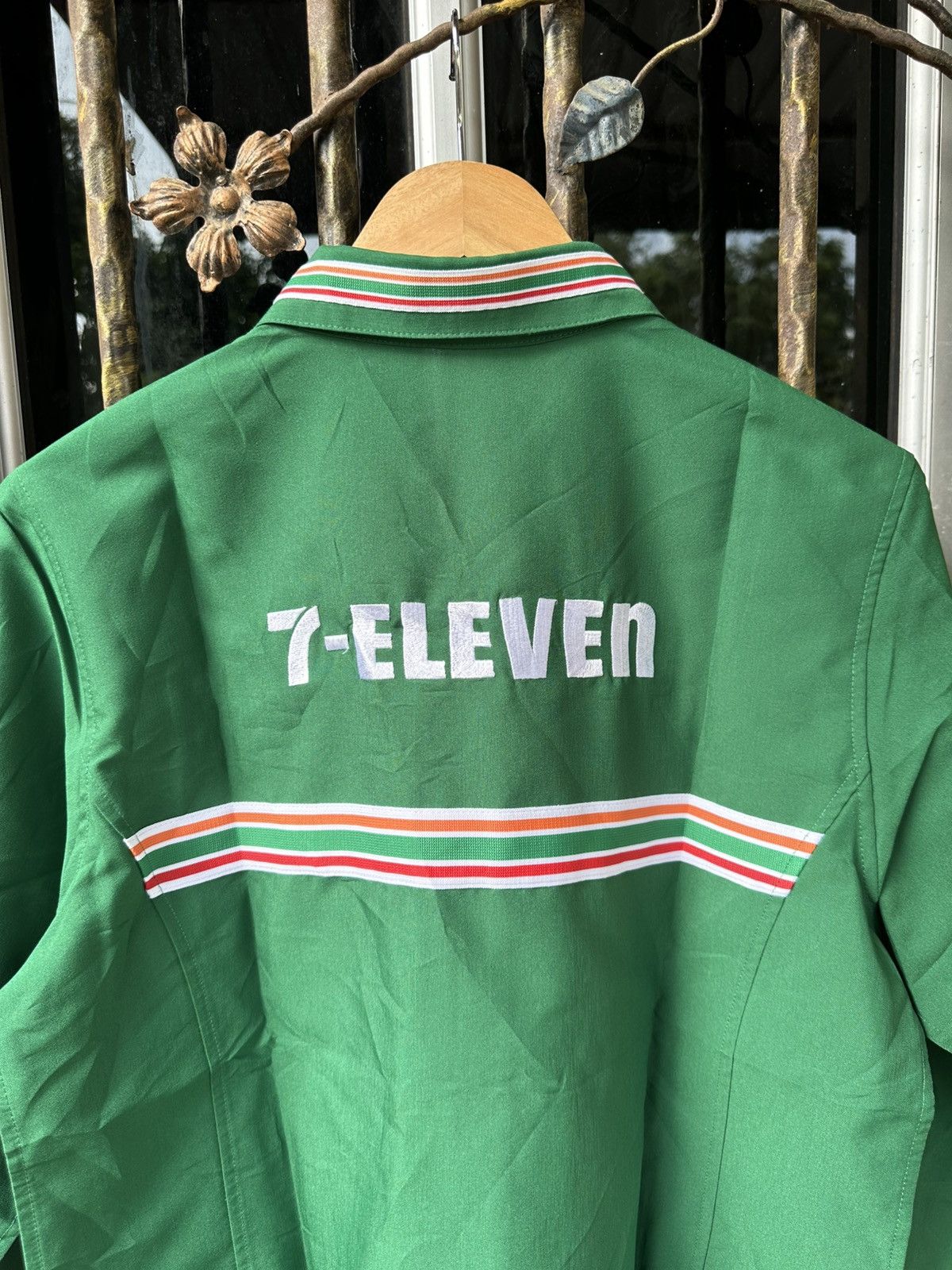 Japanese Brand Vintage 7 Eleven Japan Workers Uniform Shirts Size US M / EU 48-50 / 2 - 4 Thumbnail