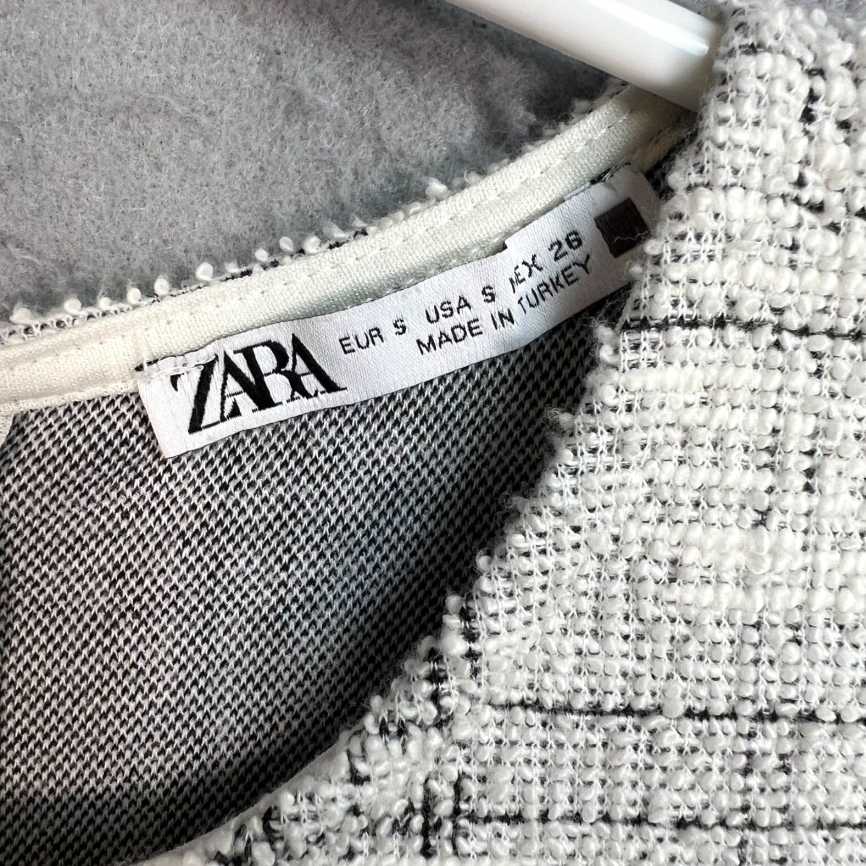 Zara Zara Dress Size Small Plaid Tweed Sleeveless Womens Size S / US 4 / IT 40 - 3 Thumbnail