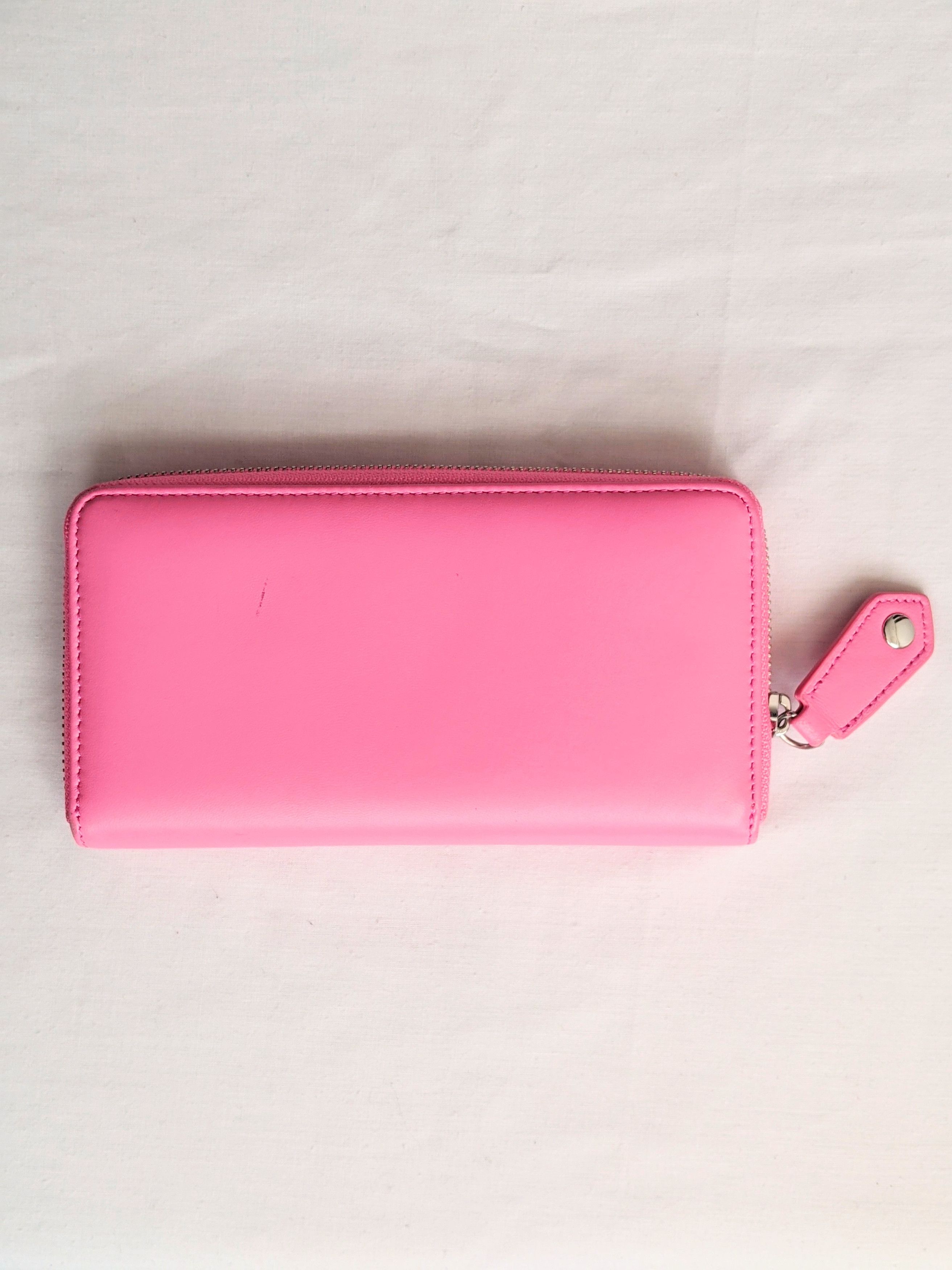 Vivienne Westwood Vivienne Westwood Pink Leather Wallet Size ONE SIZE - 4 Thumbnail