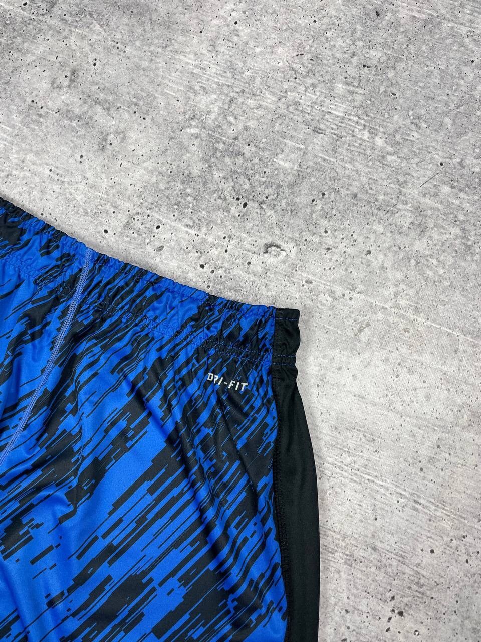 Nike Vintage Nike Y2K Style Drill Blue Wide Leg Casual Rap Shorts Size US 32 / EU 48 - 14 Thumbnail