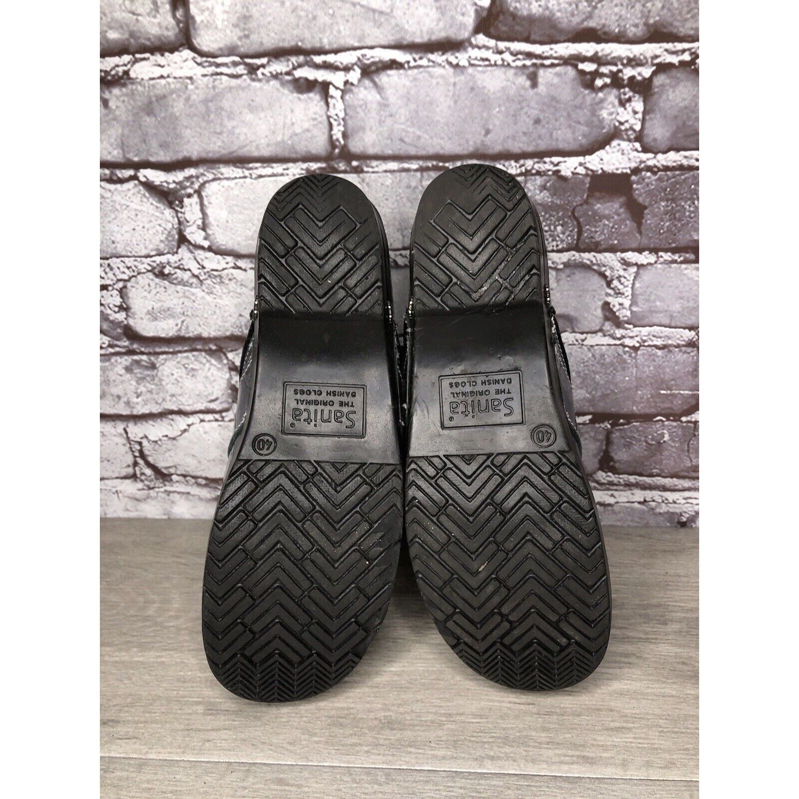 Other KOI by SANITA STEEL GRAY PATENT LEATHER CLOGS SHOES Women Sz Size US 9.5 / IT 39.5 - 13 Thumbnail