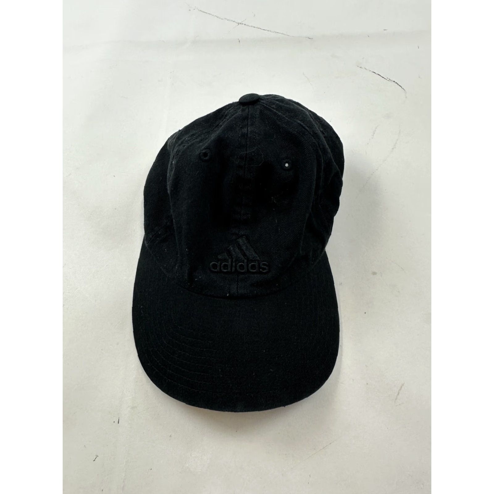 Adidas Adidas Hat Adult Adjustable Black Monochrome Climalite Golf Tennis Casual Dad Cap Mens Size ONE SIZE - 2 Thumbnail