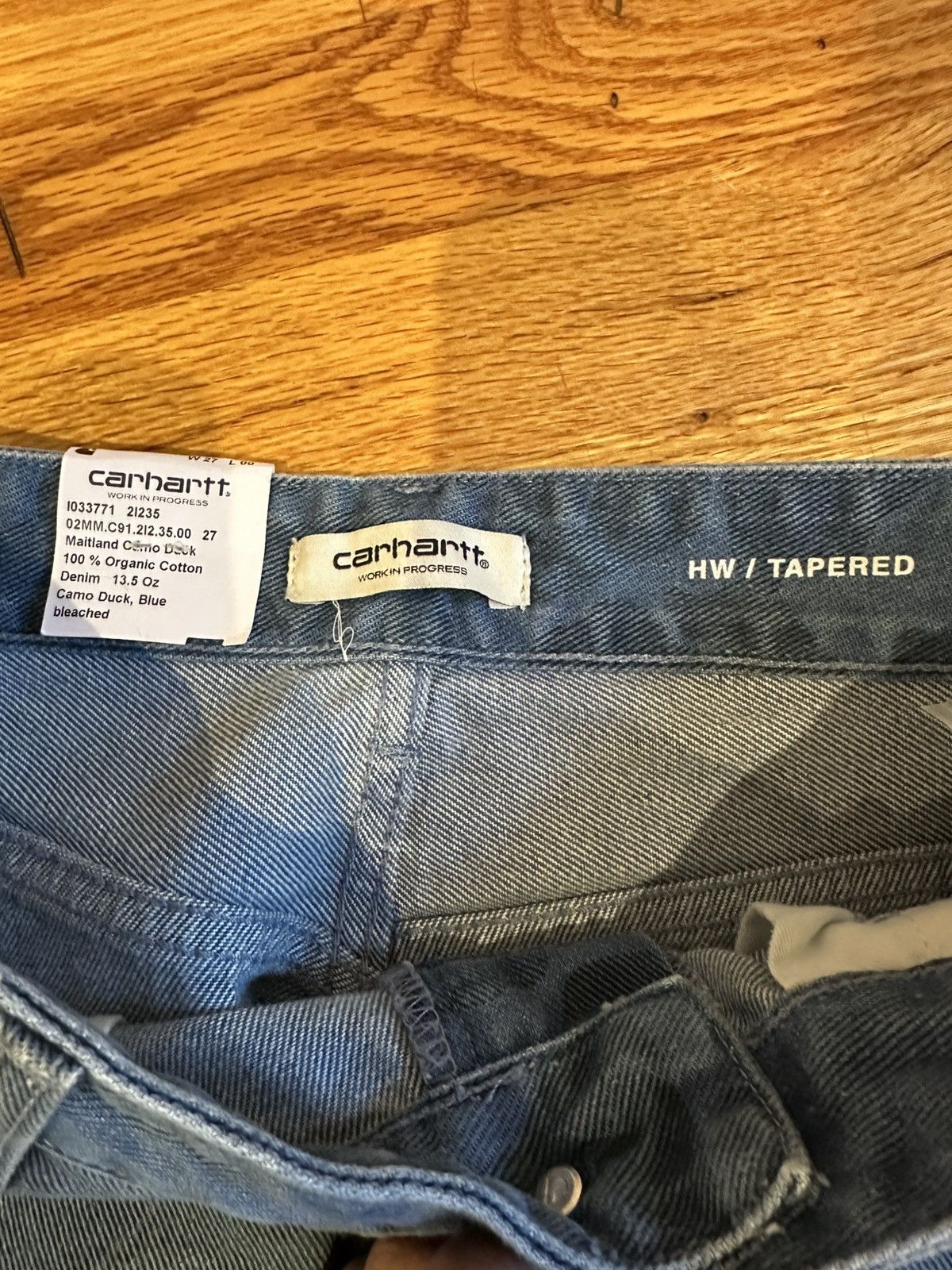 Carhartt Wip Carhartt WIP Women’s Duck Orell Pant 27” Waist Size 27" / US 4 / IT 40 - 6 Thumbnail