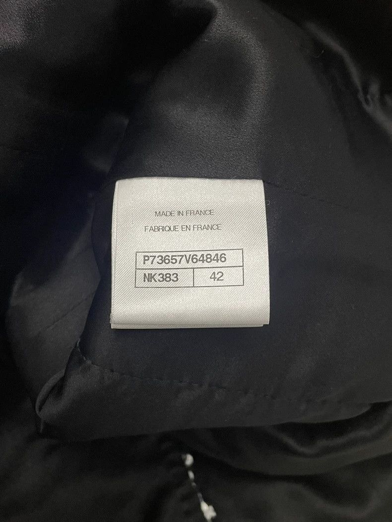 Chanel chanel Black and white sequin diamond-buttoned four-pocket Size M / US 6-8 / IT 42-44 - 5 Thumbnail